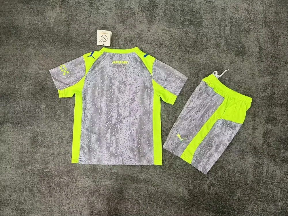 Kids 25/26 Manchester City Third Soccer Jersey | short-sleeved | 269