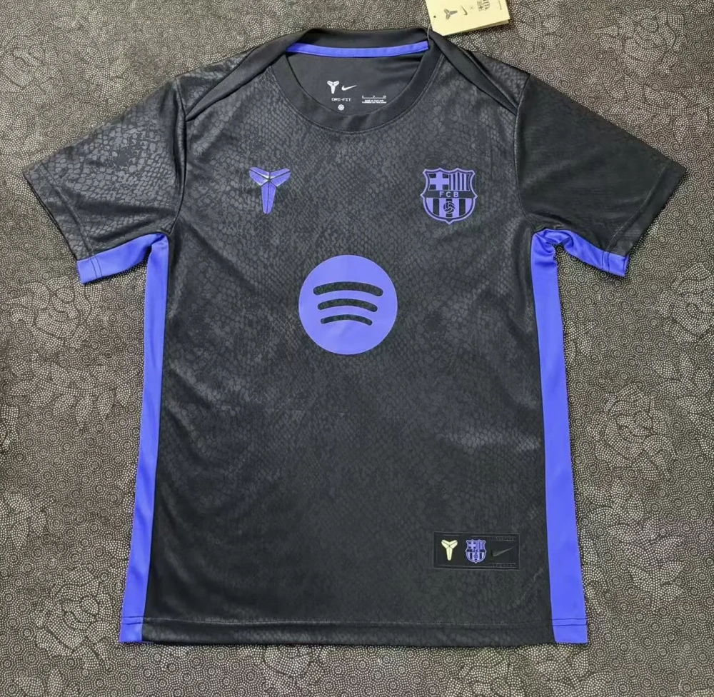 25-26 Barcelona Jersey | black-purple | special edition | thai version | S-4XL | short-sleeved | 269