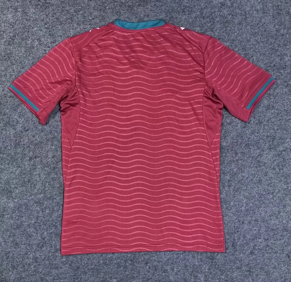 25-26 Portugal Home Jersey | thai version | short-sleeved
