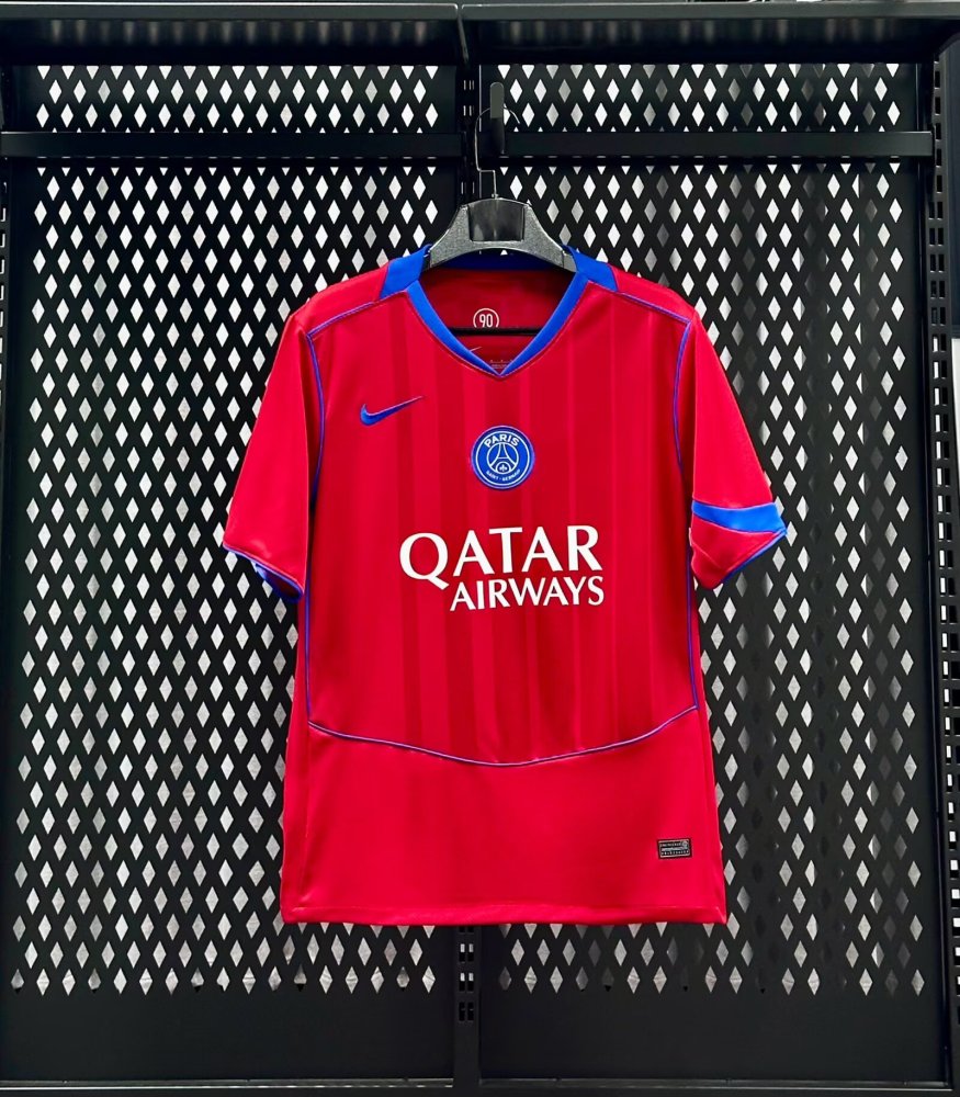 25 26 Paris Third Jersey | red| thai version | | S-2XL | PSG | short-sleeved | 269