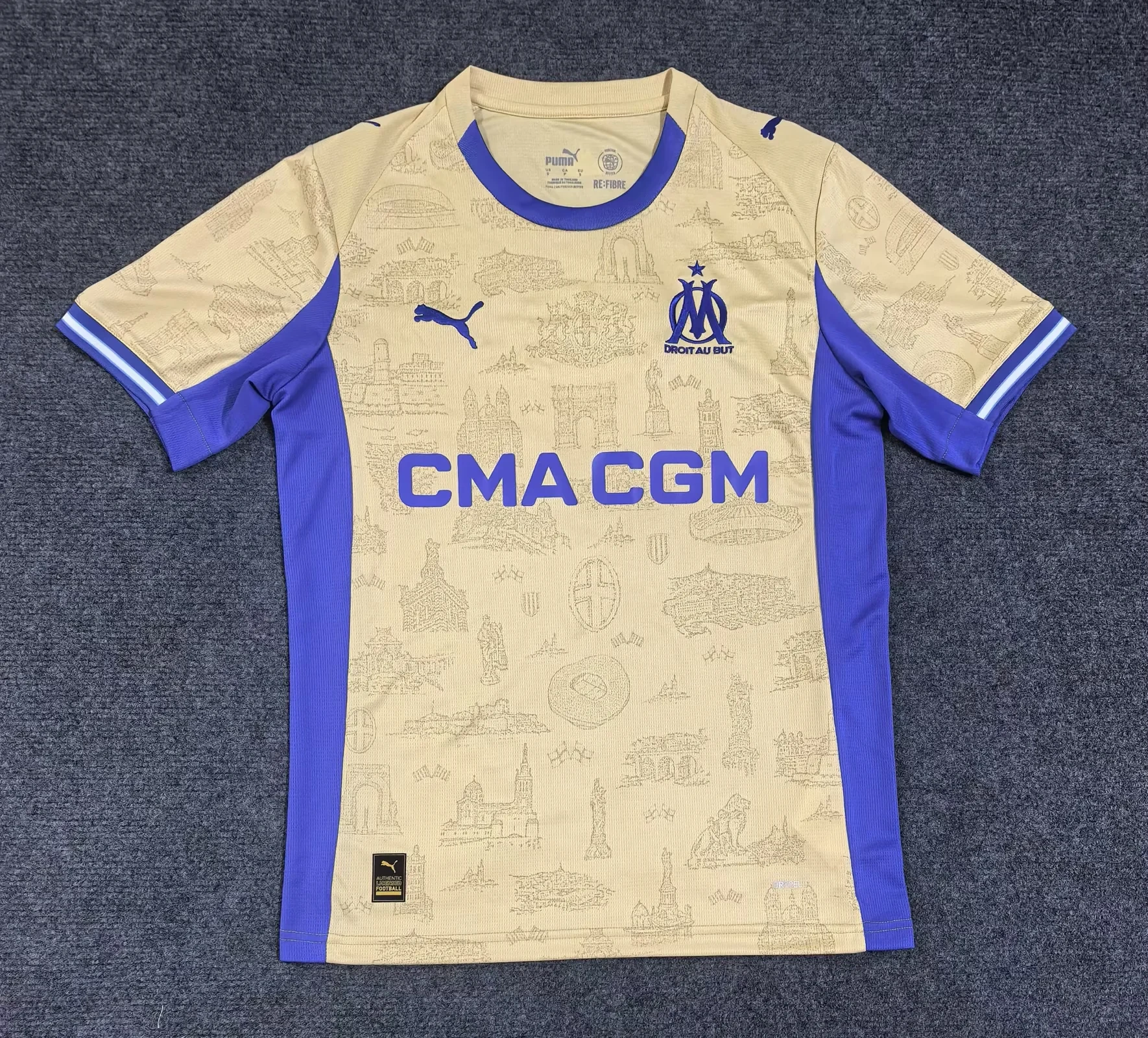 25-26 Olympique de Marseille Fourth Jersey | thai version | S-2XL | short-sleeved | C269