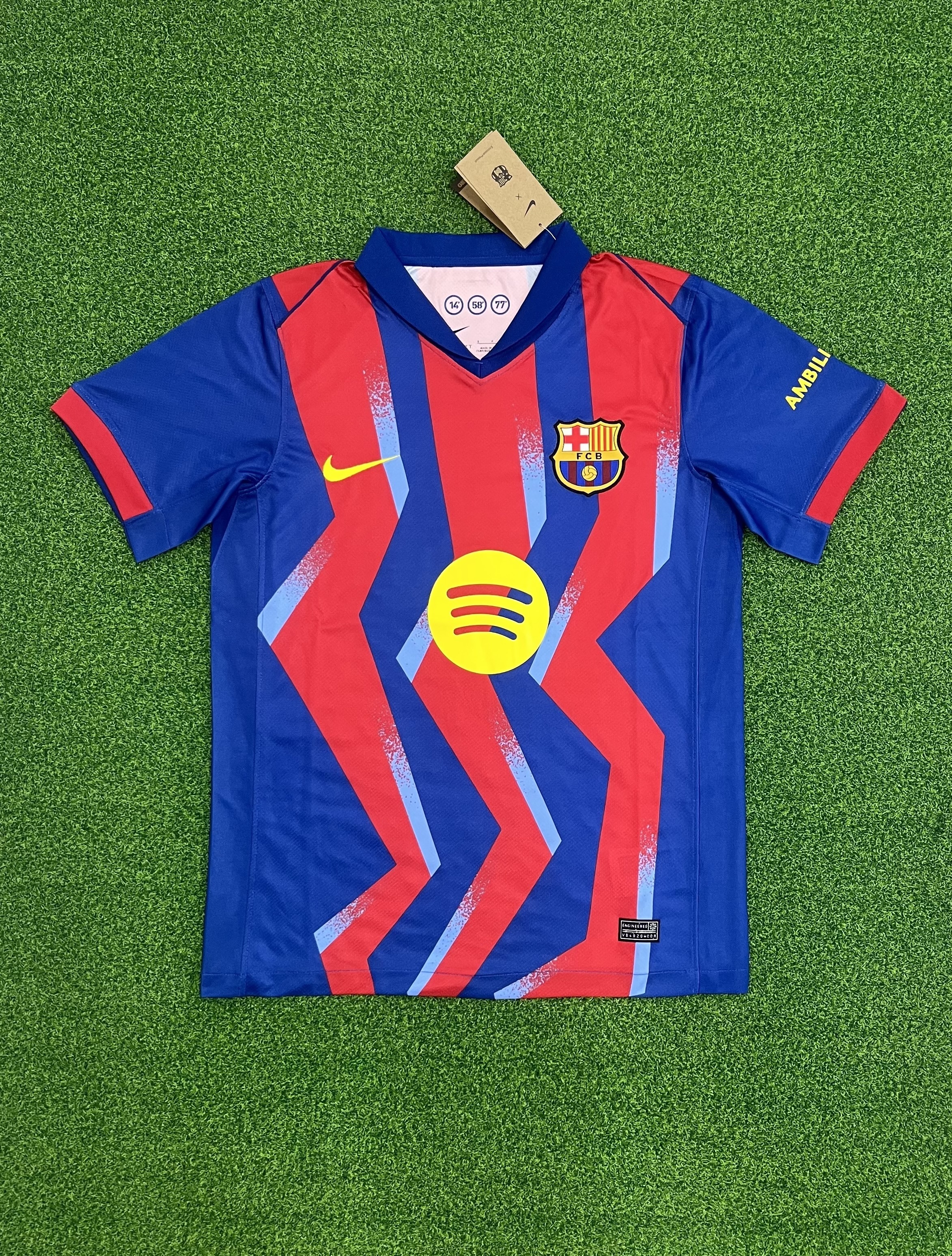 25-26  Barcelona third away  | thai version | S-4XL | short-sleeved | C269