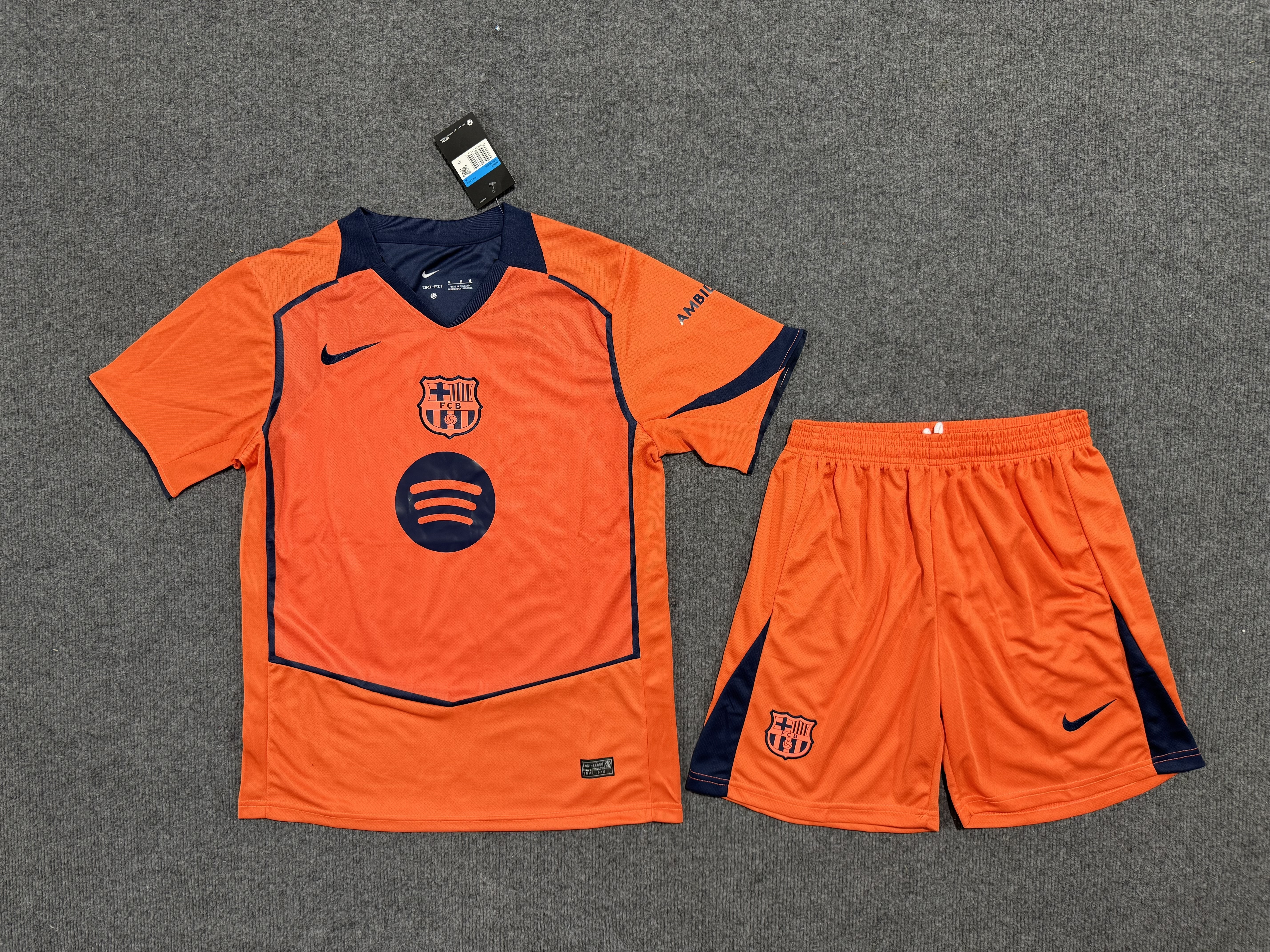 25/26 Barcelona Third Away  Adult  Kit Third Soccer Jersey | short-sleeved | S-2XL | 269
