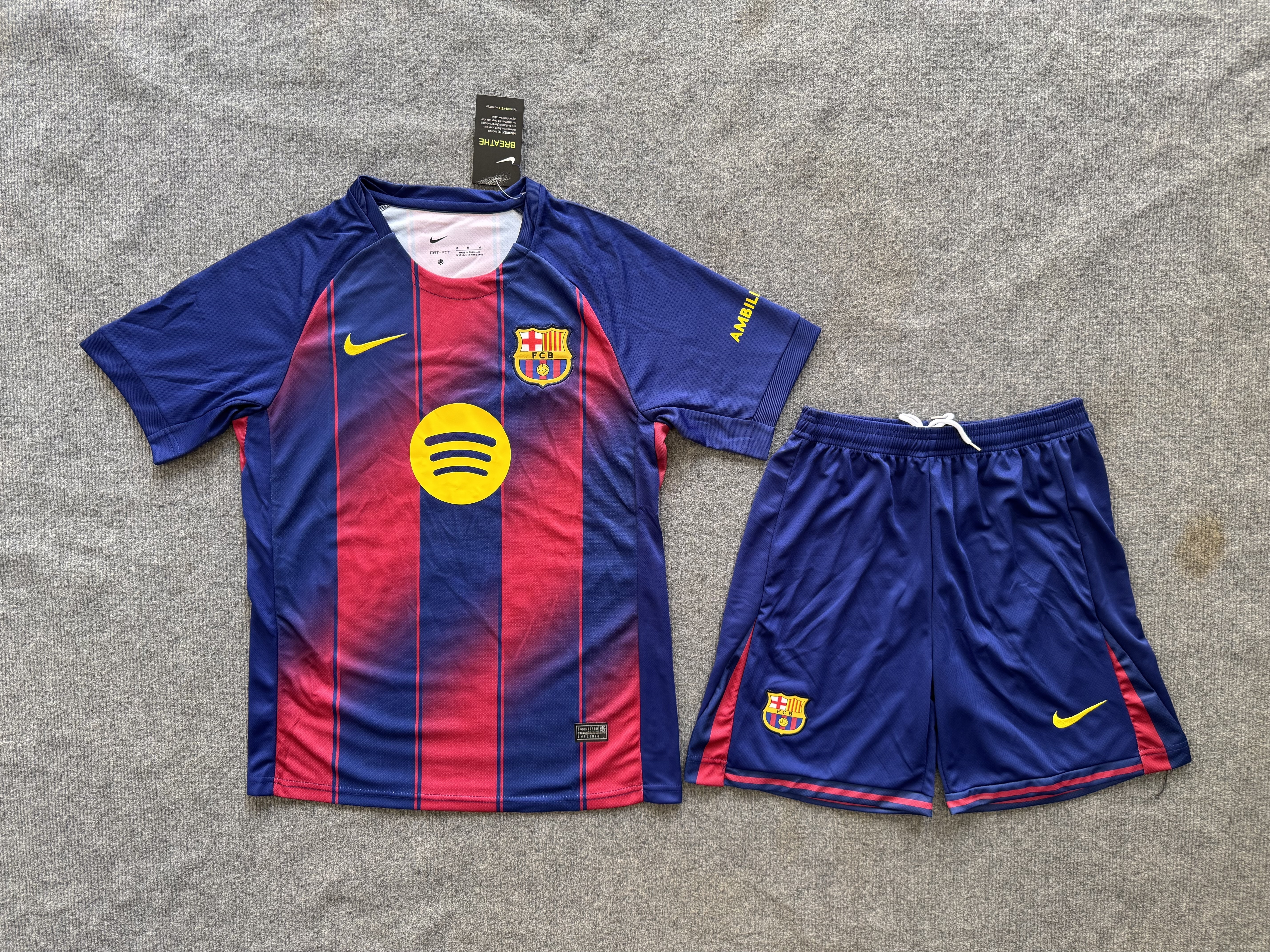 25/26 Barcelona Home Adult  Kit Third Soccer Jersey | short-sleeved | S-2XL | 269