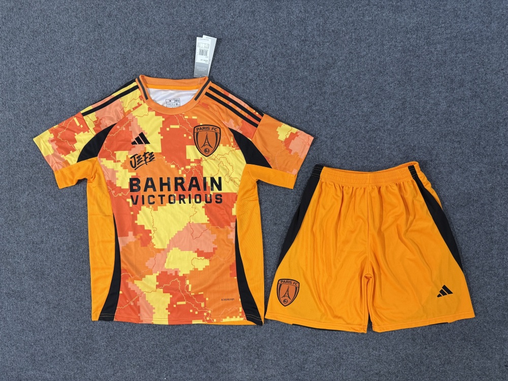 25/26 Paris Third Away  Adult  Kit Third Soccer Jersey | short-sleeved | S-2XL | 269