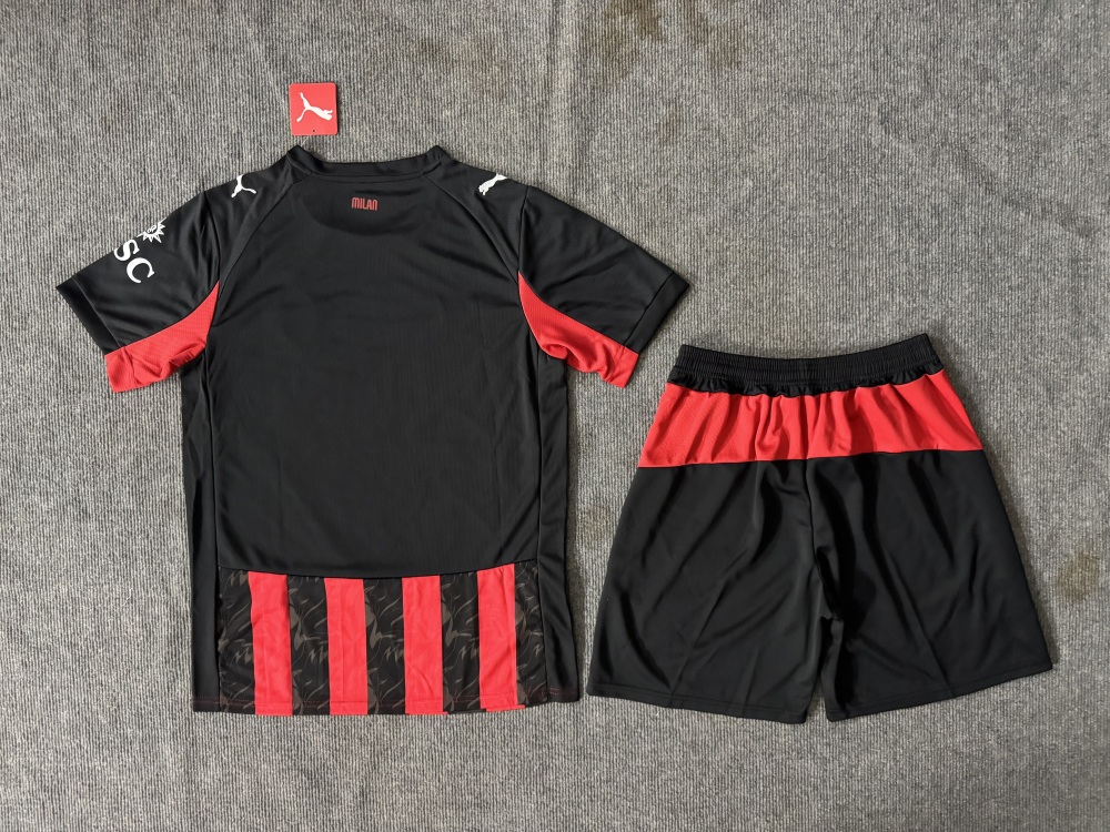 25/26 AC Milan's  Home Adult  Kit Third Soccer Jersey | short-sleeved | S-2XL | 269