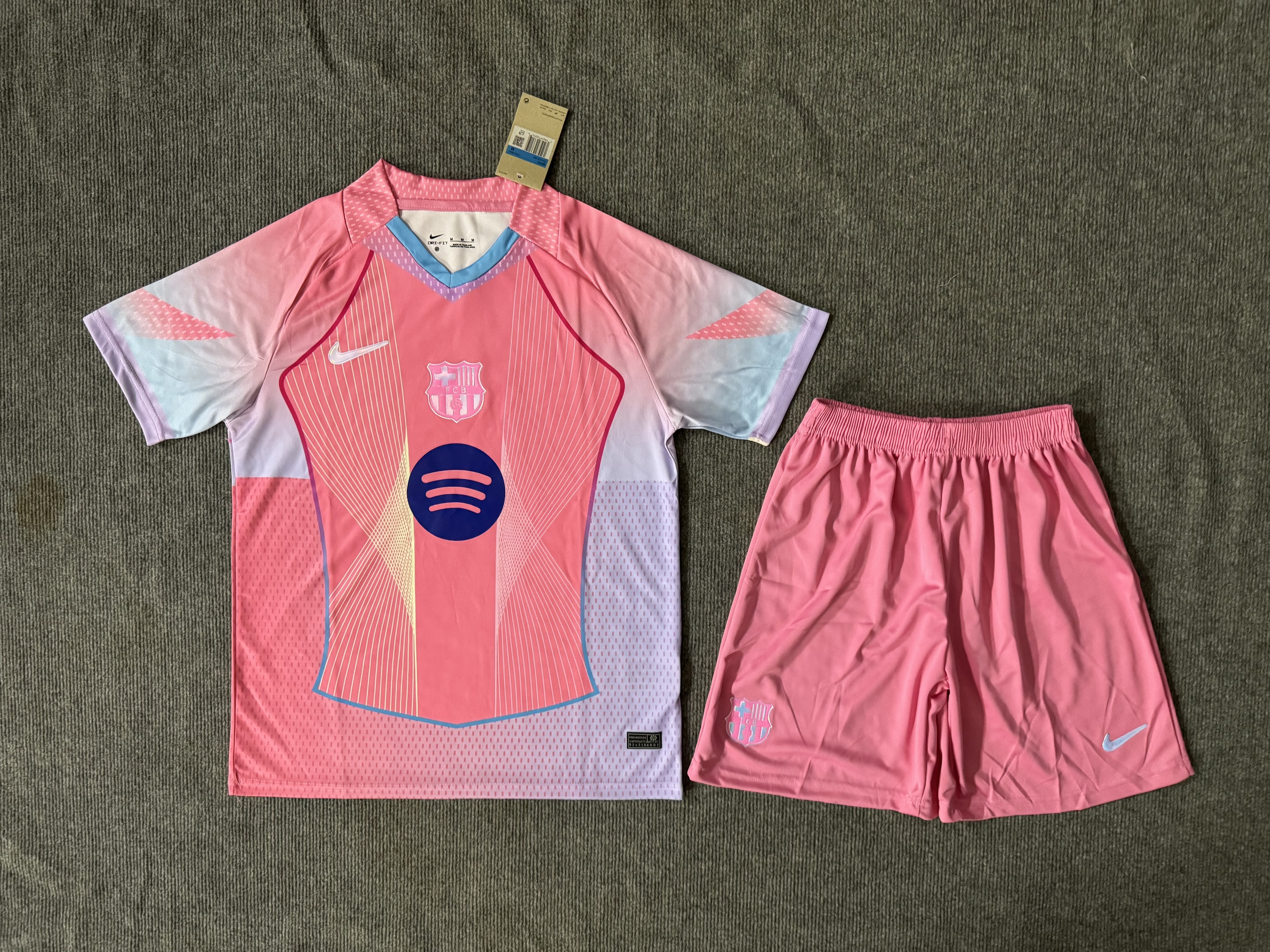 25/26 Barcelona special edition Adult  Kit Third Soccer Jersey | short-sleeved | S-2XL | 269