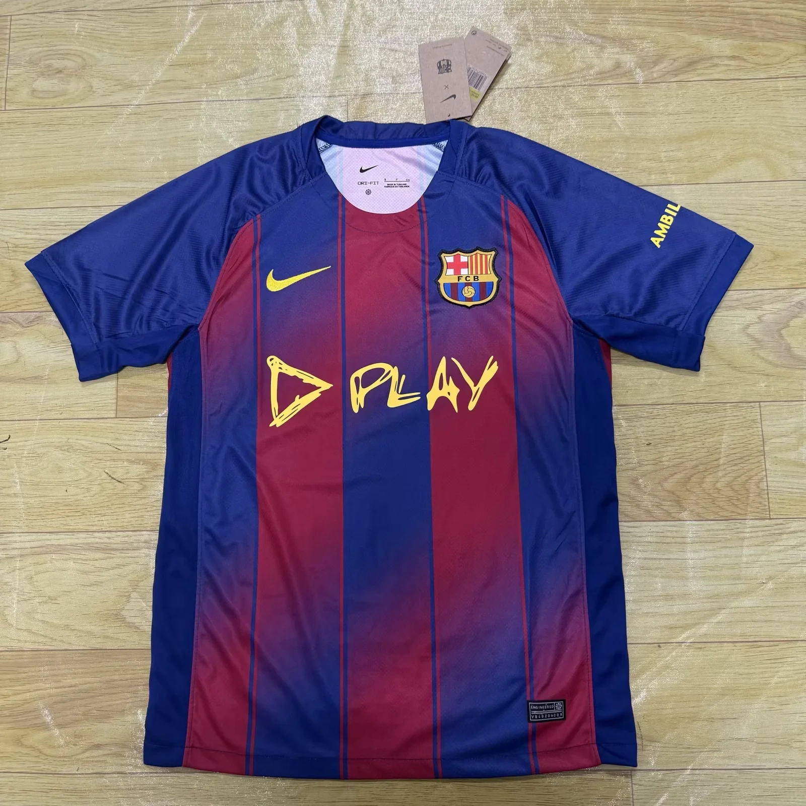 25-26 Barcelona Home Jersey | D PLAY | Special Edition | thai version | S-4XL | short-sleeved | C269
