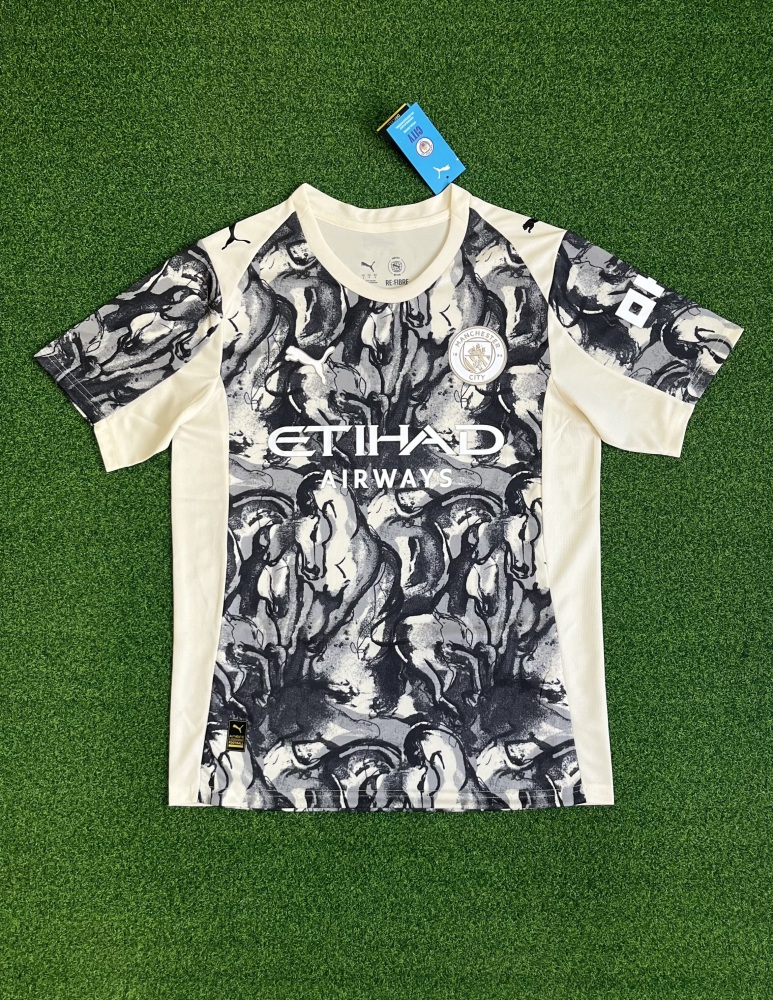 Thai version 25-26 Manchester City  Special Edition Jersey | D PLAY | Special Edition | thai version | S-4XL | short-sleeved | C269