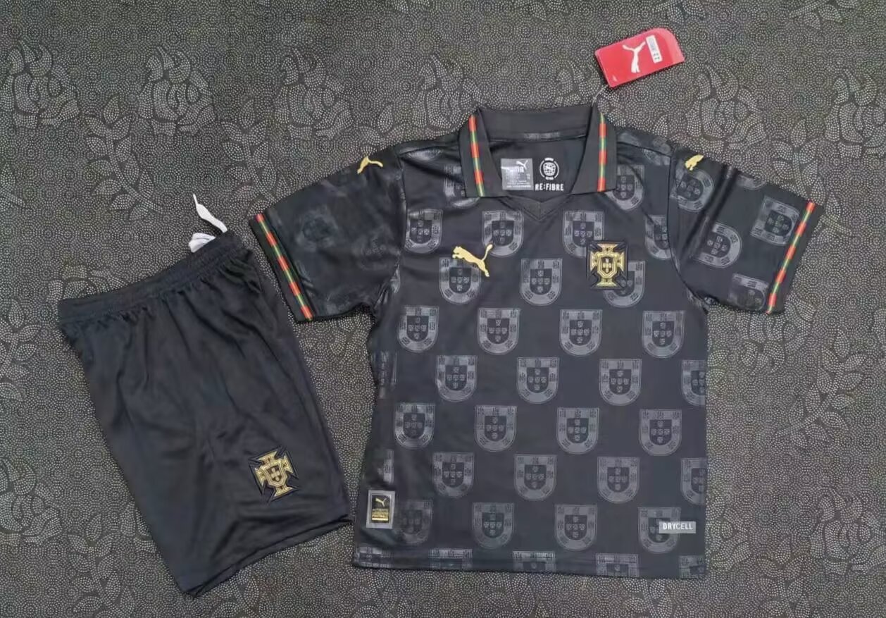 Kids 2026 Portugal home away Soccer Jersey | short-sleeved | 507