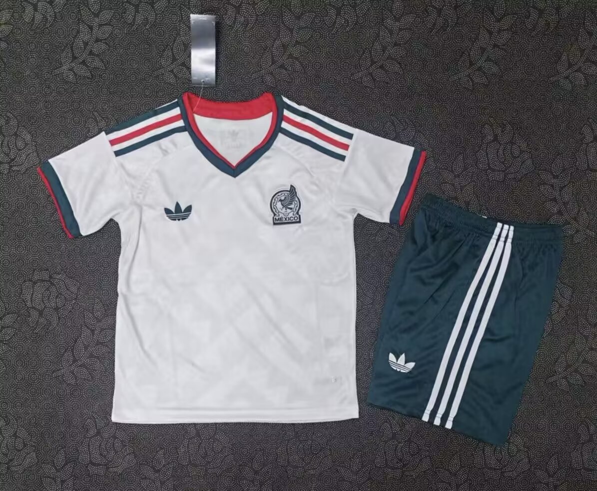 Kids 2026 Mexico away Soccer Jersey | short-sleeved | 507