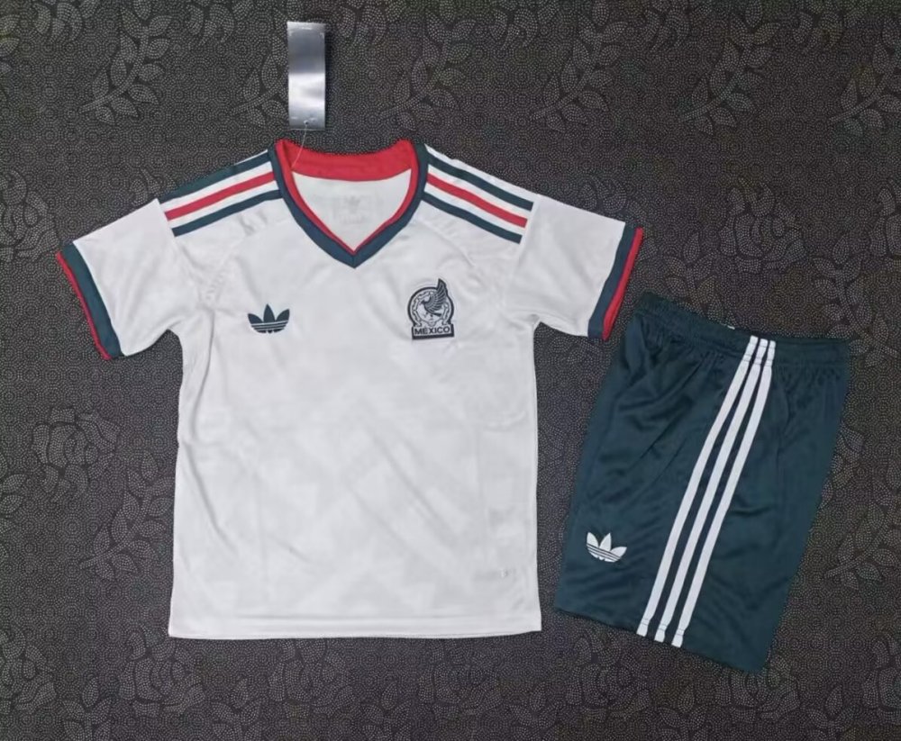 Kids 2026 Mexico away Soccer Jersey | short-sleeved | 507