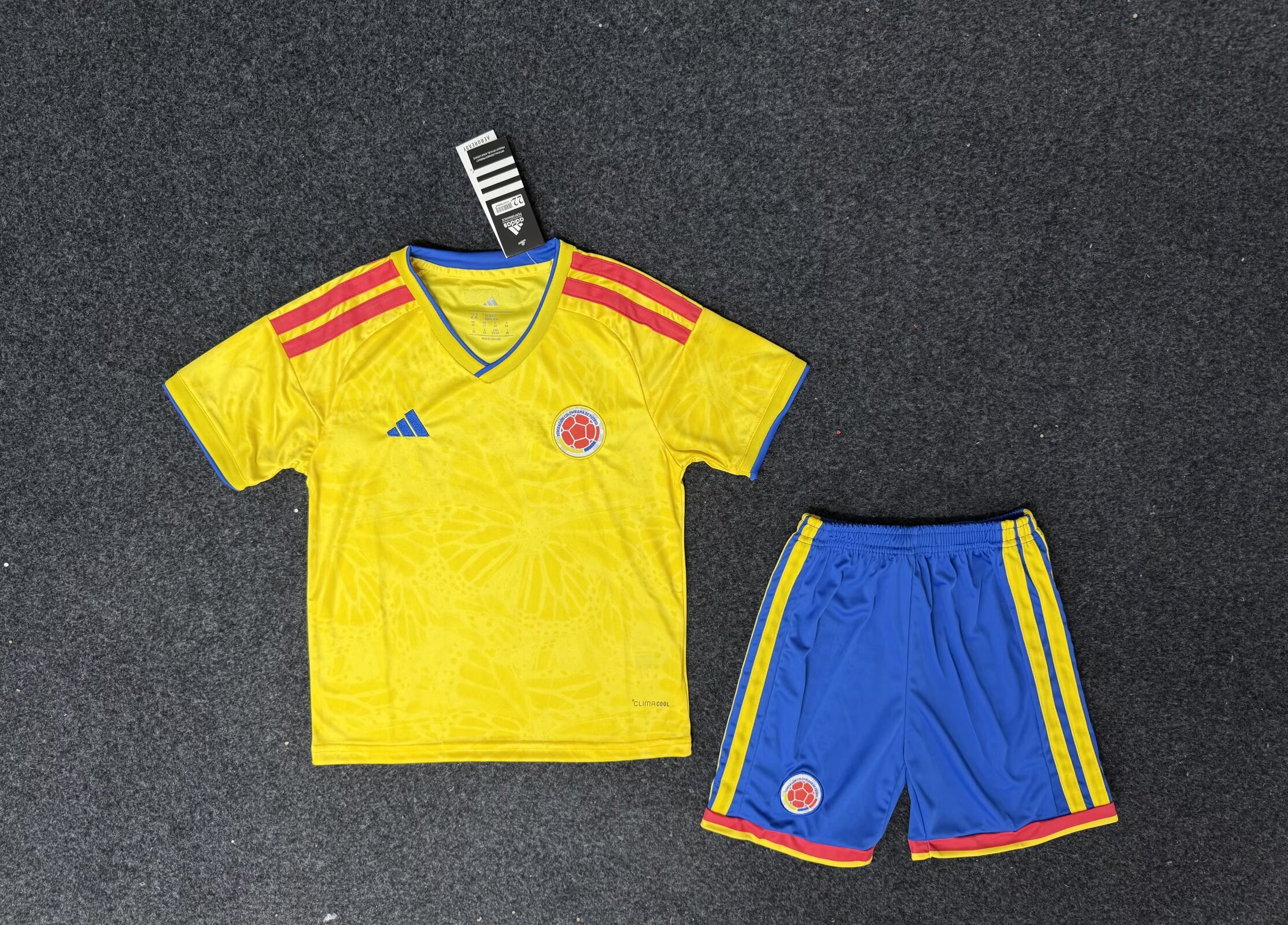 Kids Colombia 2026 Home Soccer Jersey | short-sleeved | 507