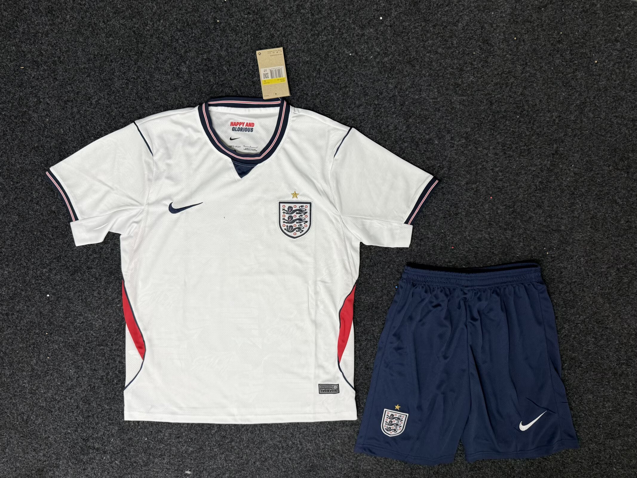 Kids 2026 England Home Soccer Jersey | short-sleeved | 507