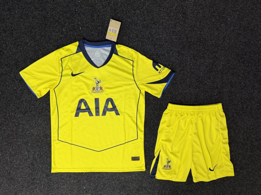 Kids 2526 Tottenham Hotspur's third away Soccer Jersey | short-sleeved