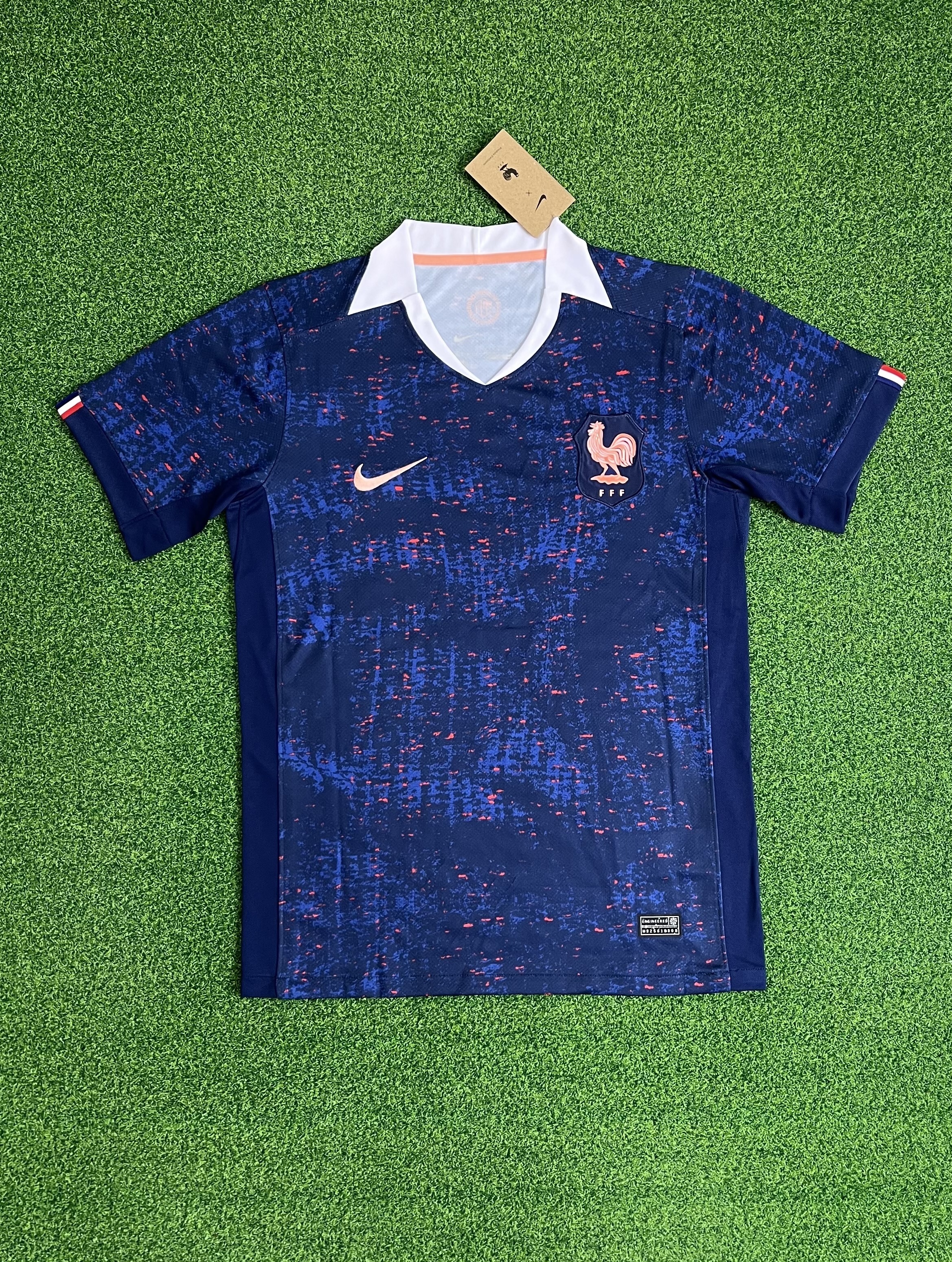 25-26 France Home Jersey | thai version | short-sleeved