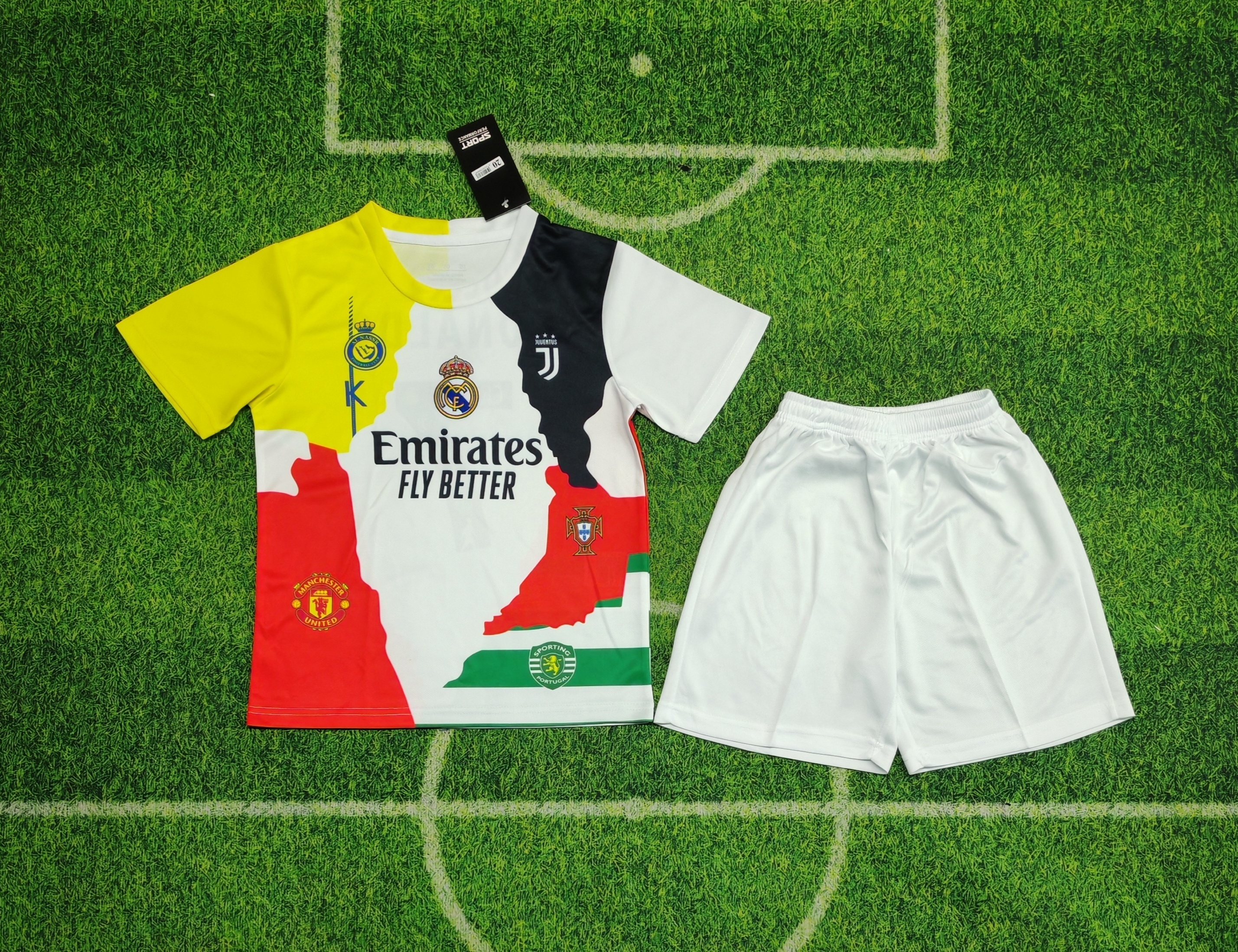 Kids 2526 Messi Ronaldo Commemorative Edition Soccer Jersey | short-sleeved
