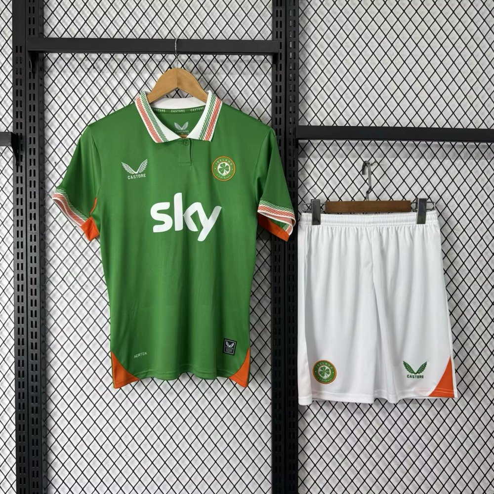 Kids 2026 Ireland home away Soccer Jersey | short-sleeved | 507