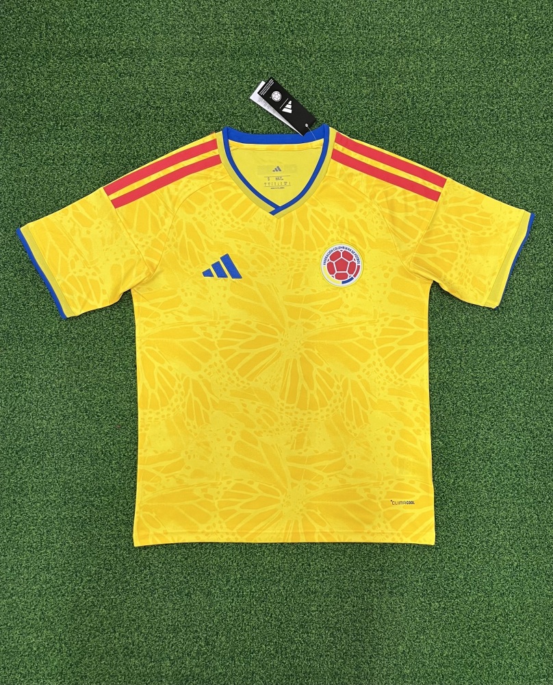 26-27 World Cup Colombia Home Jersey | thai version | short-sleeved