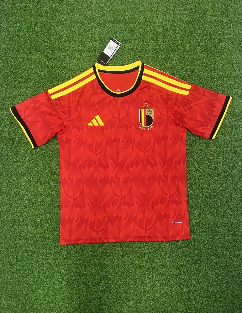 26-27 World Cup Belgium Home Jersey | thai version | short-sleeved