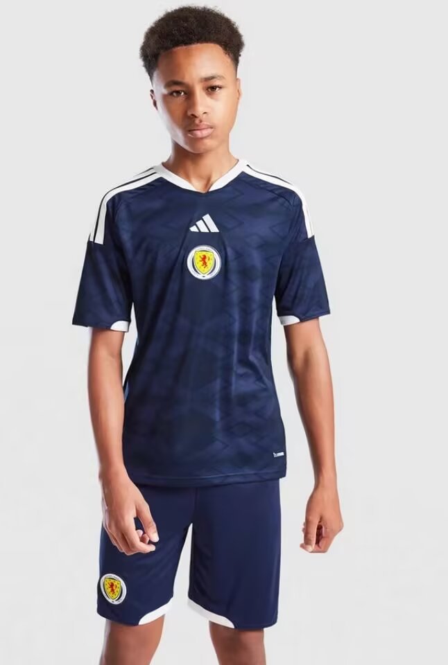Kids 2026 Scotland away Soccer Jersey | short-sleeved | 507