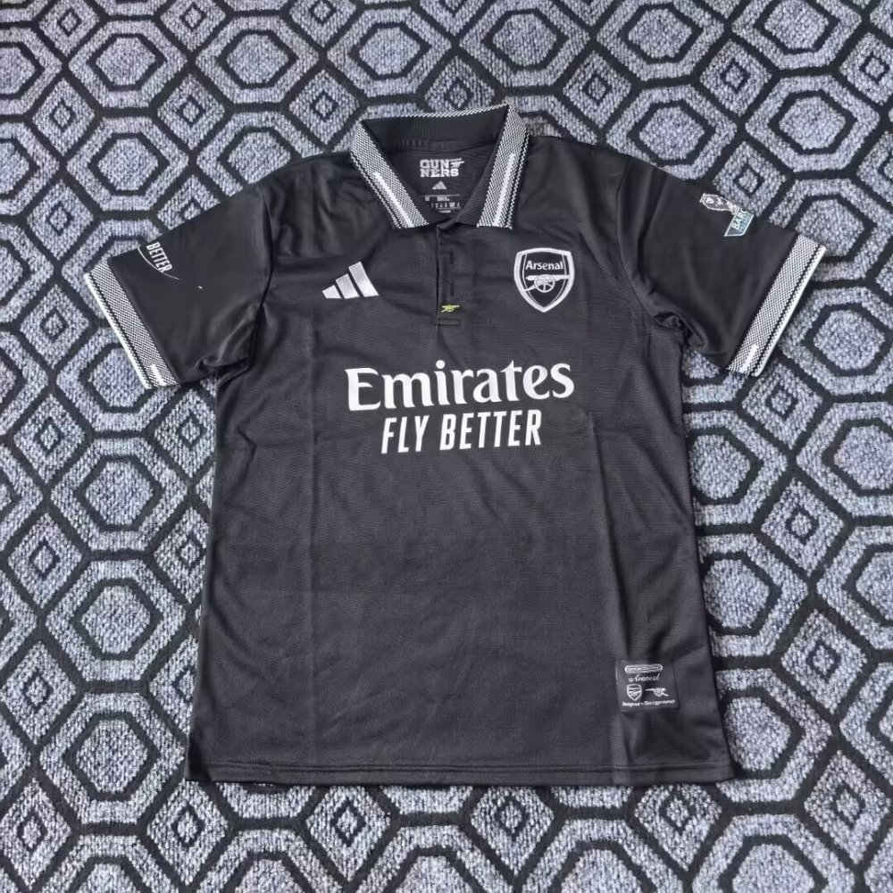 26-27 Arsenal Special Edition White Black Jersey | thai version | special edition | S-2XL | short-sleeved | C269
