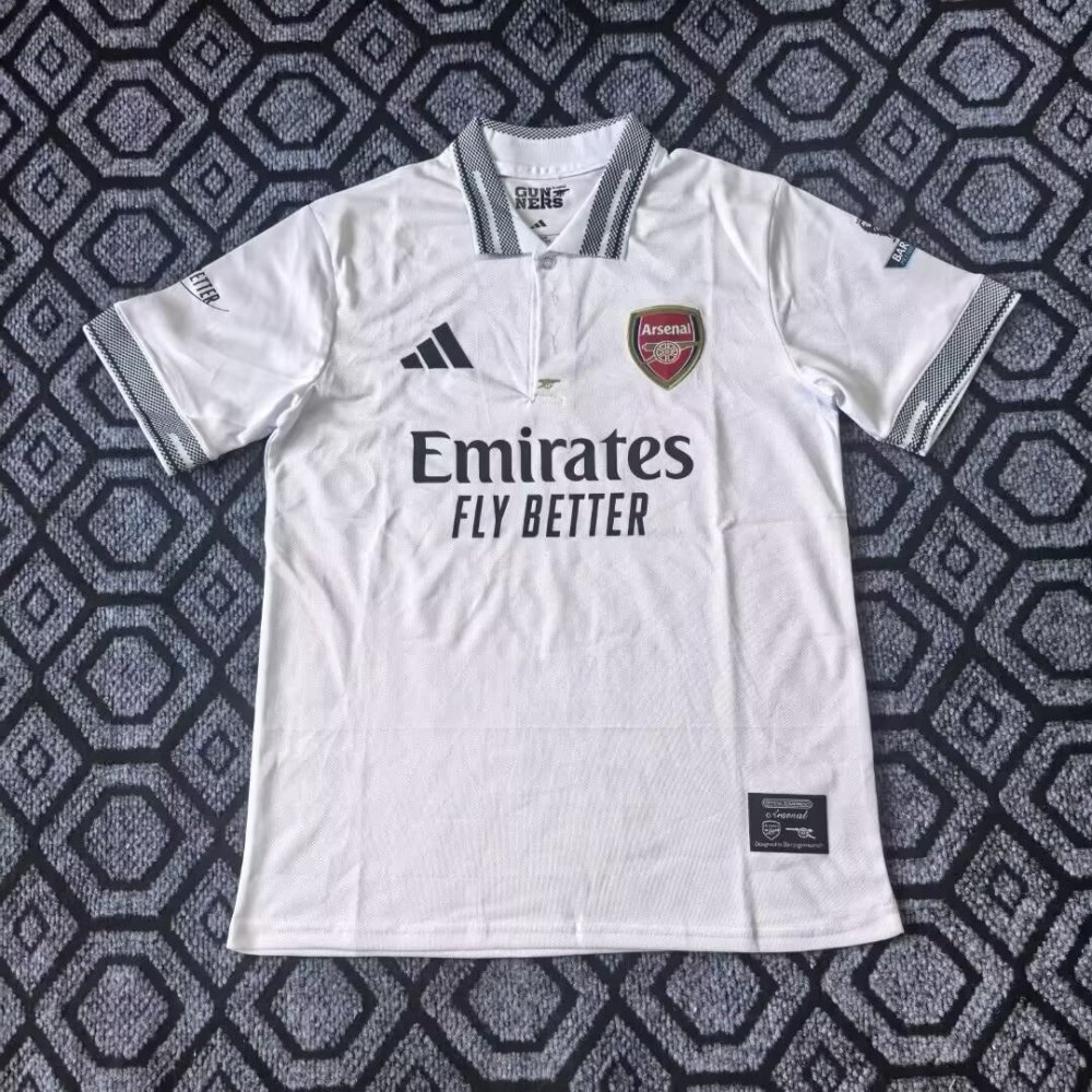 26-27 Arsenal Special Edition White Black Jersey | thai version | special edition | S-2XL | short-sleeved | C269