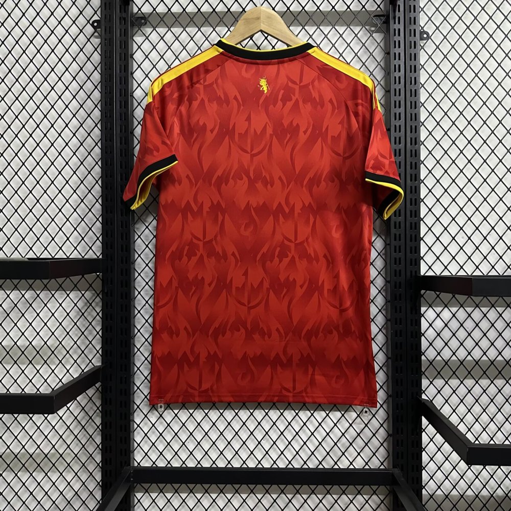26-27 World Cup Belgium Home  Jersey | Thai Version | short-sleeved