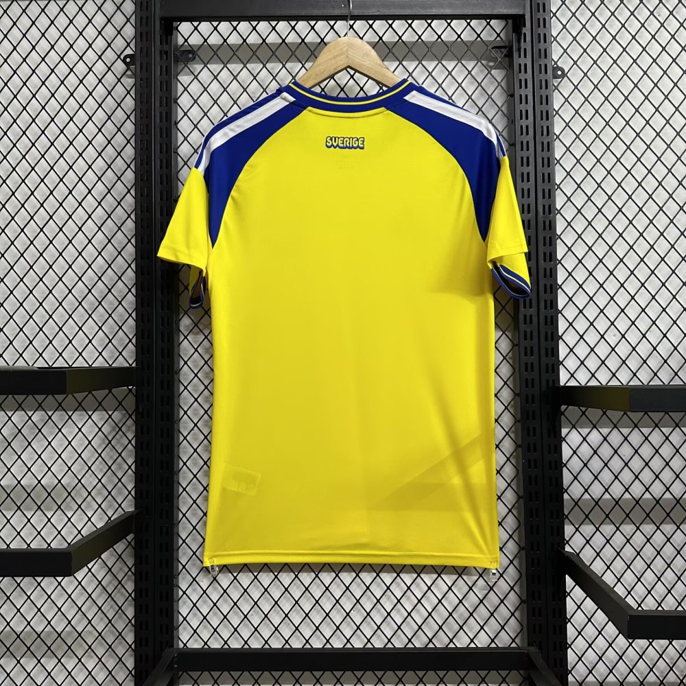 26-27 World Cup Sweden Home  Jersey | Thai Version | short-sleeved