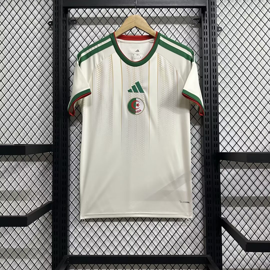 26-27 World Cup Algeria away Jersey | thai version | short-sleeved