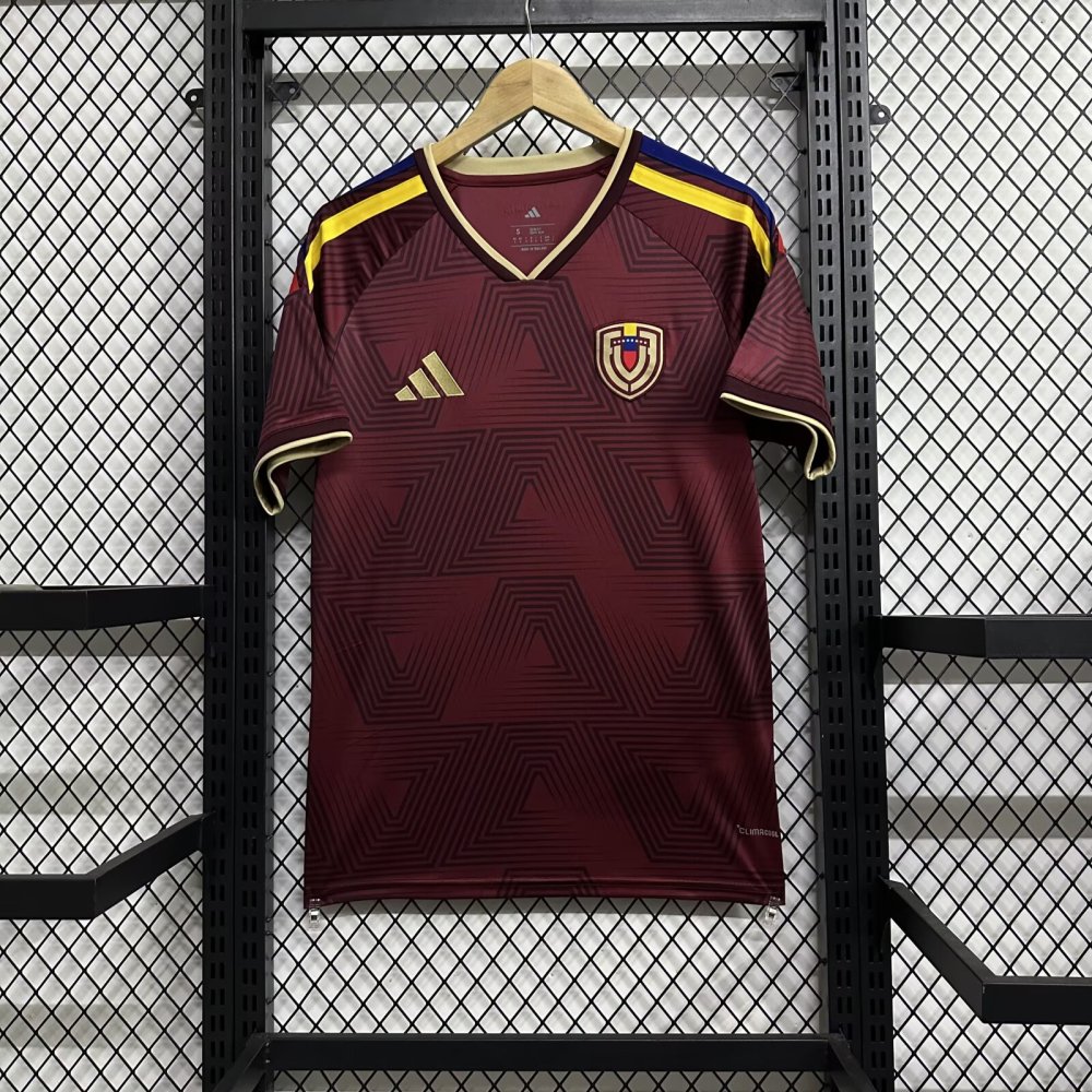 26-27 World Cup Venezuela Home  Jersey | Thai Version | short-sleeved