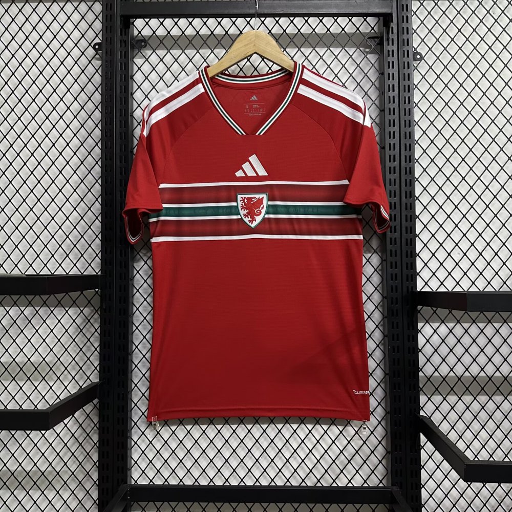 26-27 World Cup Wales Home  Jersey | Thai Version | short-sleeved