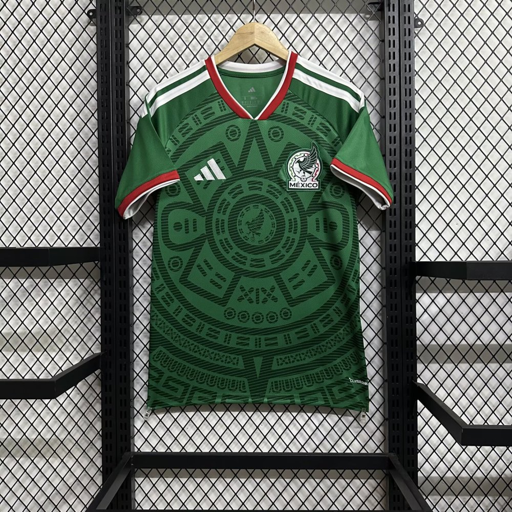 26-27 World Cup Mexico Home  Jersey | Thai Version | short-sleeved