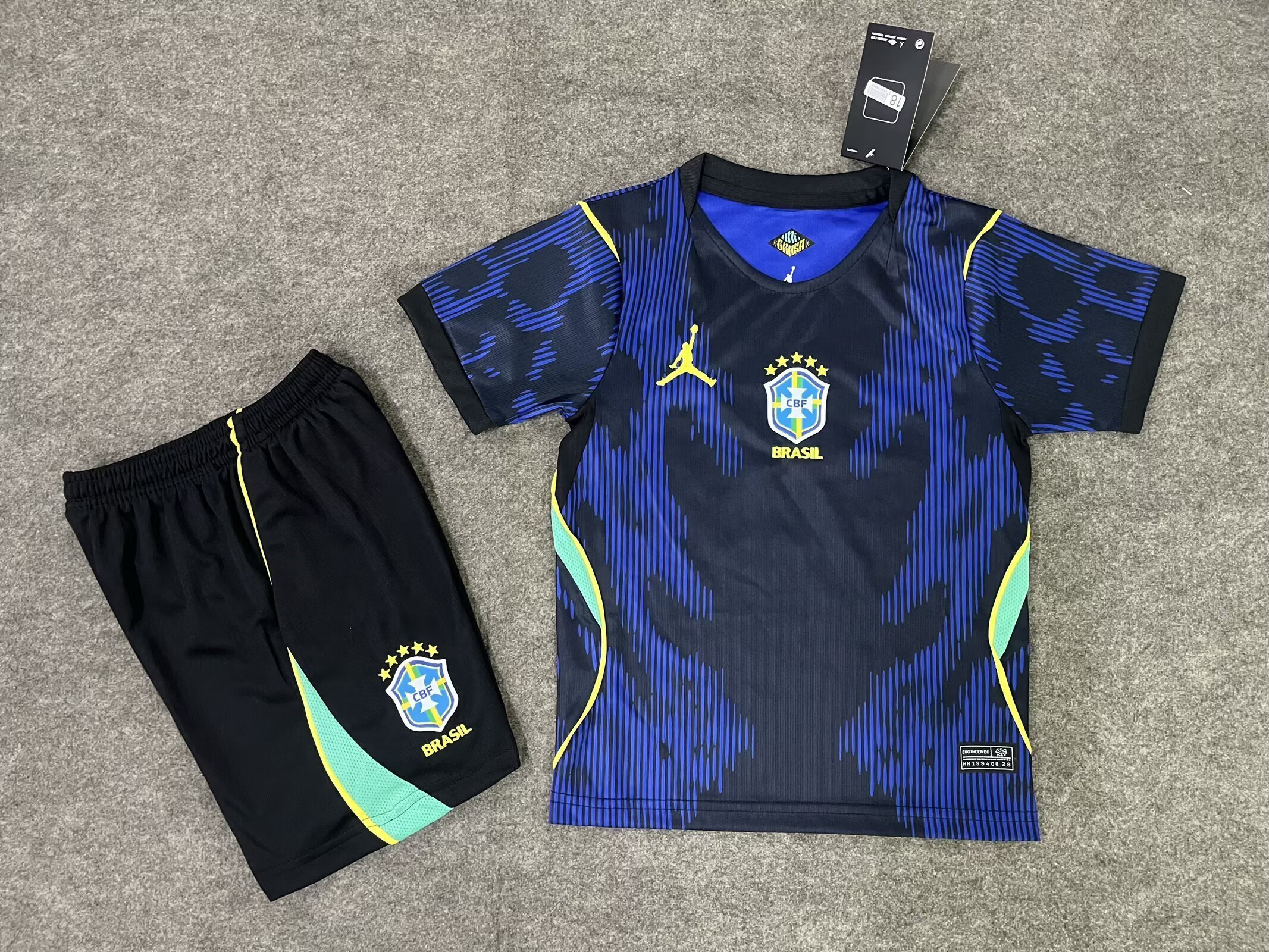 Kids Brazil 2026  home  away Soccer Jersey | short-sleeved | 507