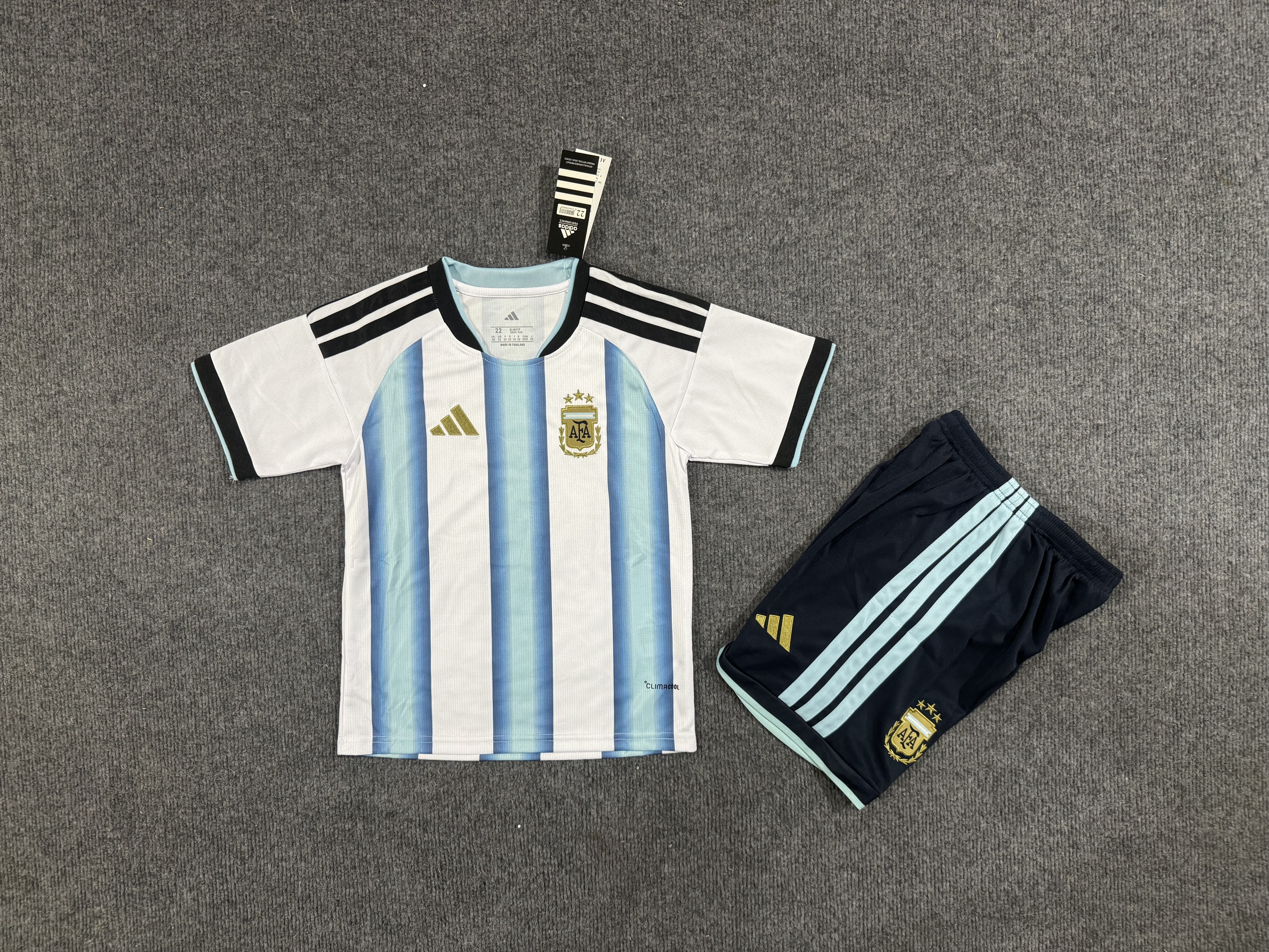 Kids  Argentina 2026  home  goalkeeper  Soccer Jersey | short-sleeved | 507