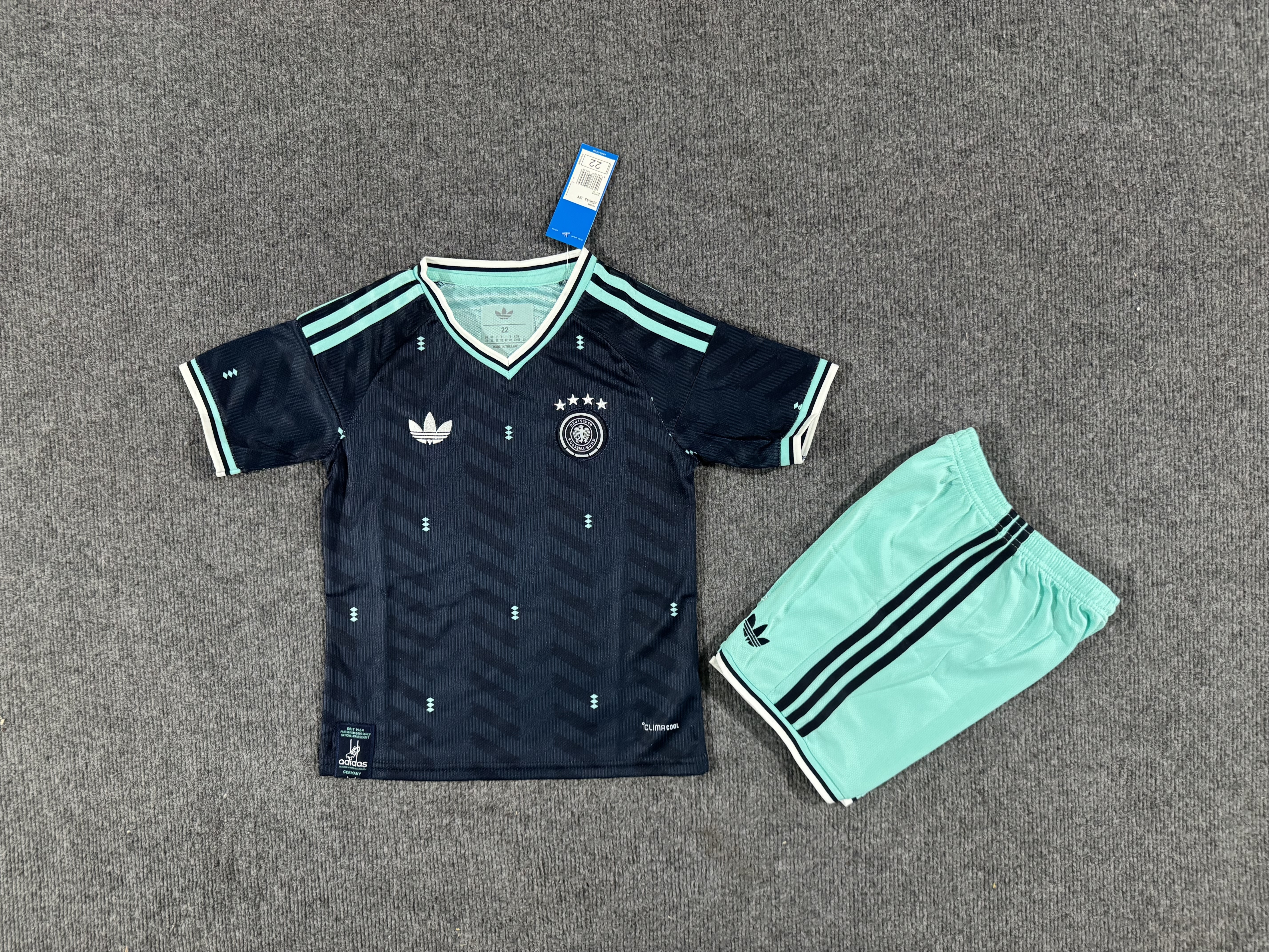 Kids Germany 2026  Away goalkeeper  Soccer Jersey | short-sleeved | 507