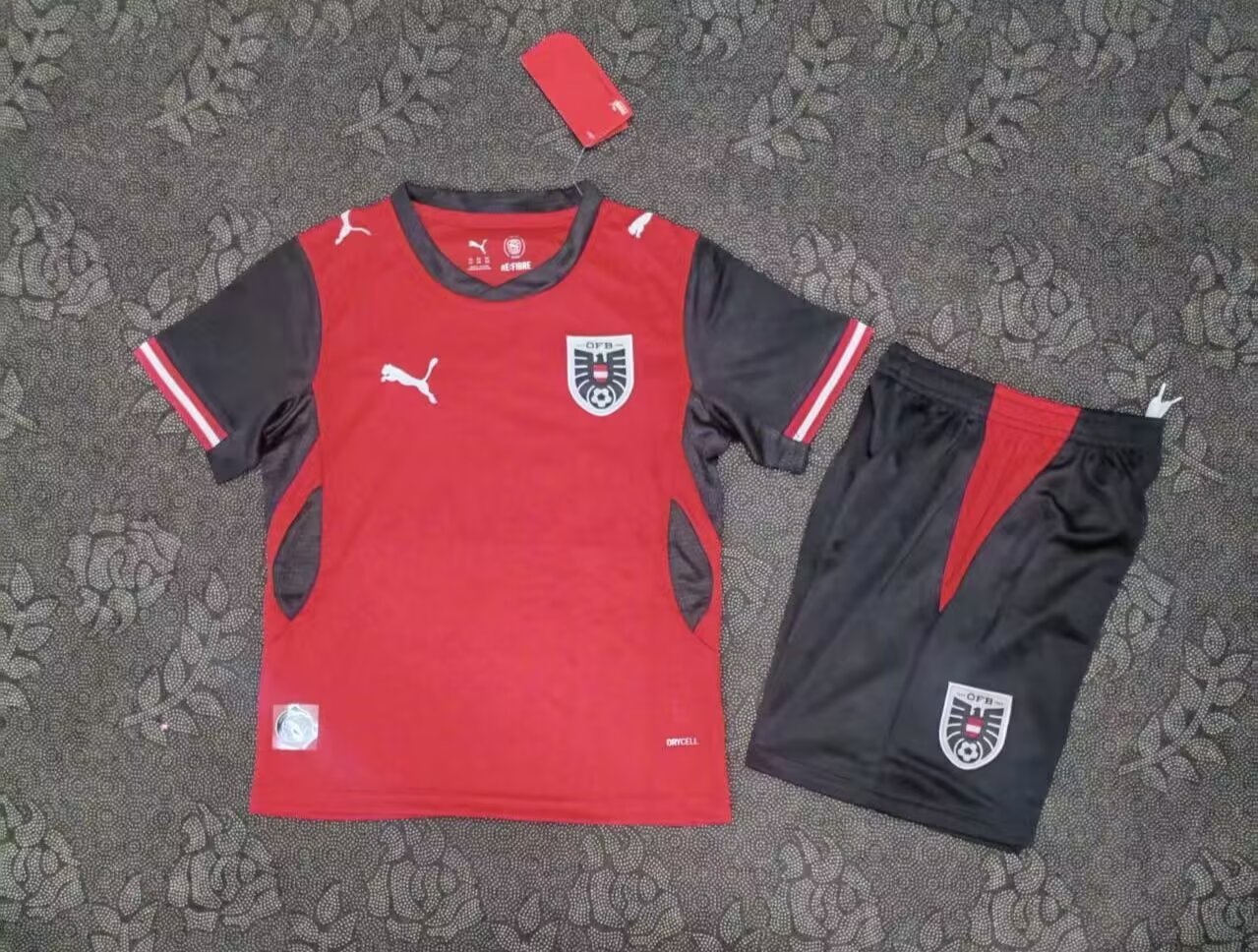Kids Austria 2026  home  Soccer Jersey | short-sleeved | 507