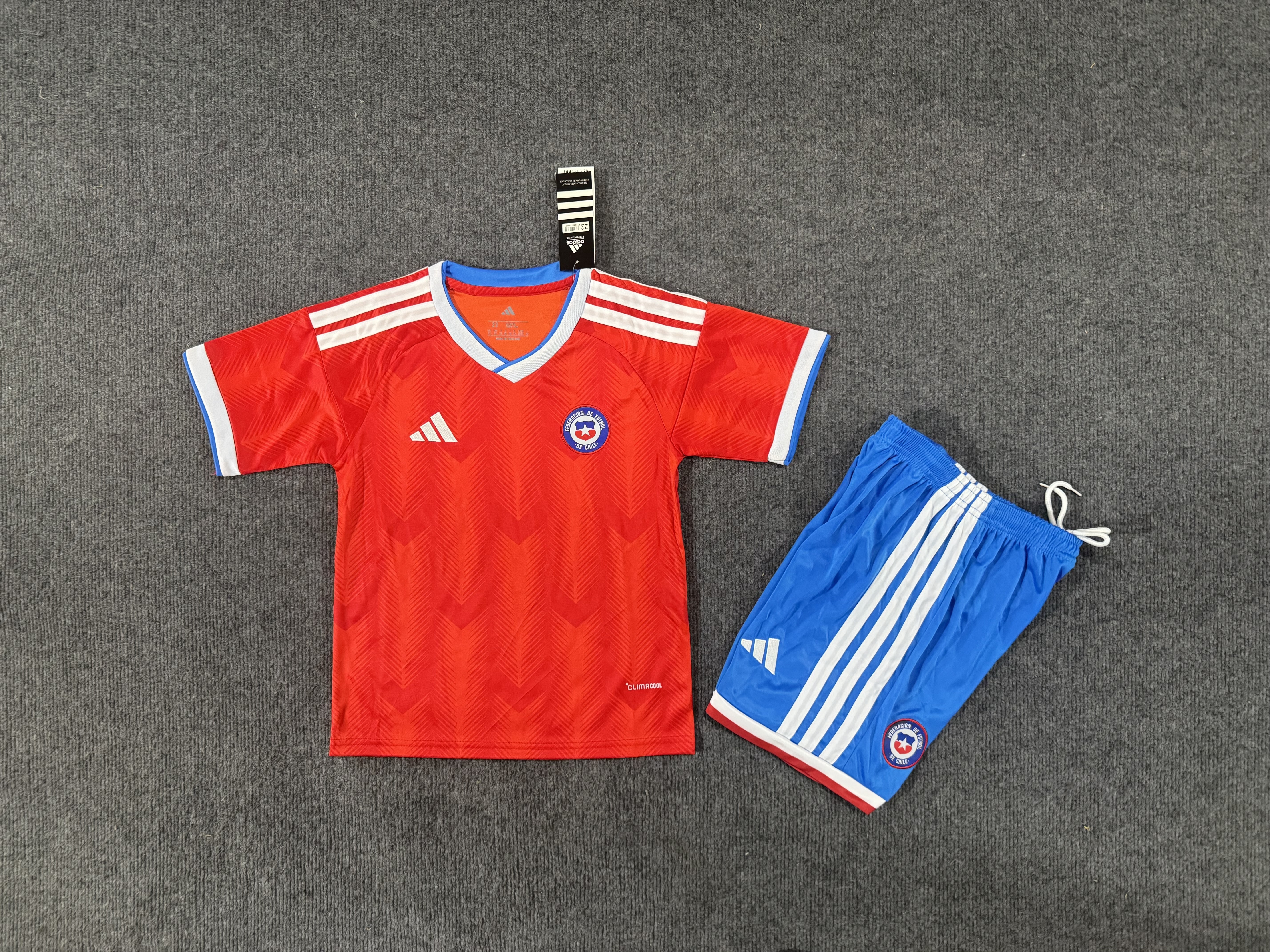 Kids Chile 2026  home  Soccer Jersey | short-sleeved | 507