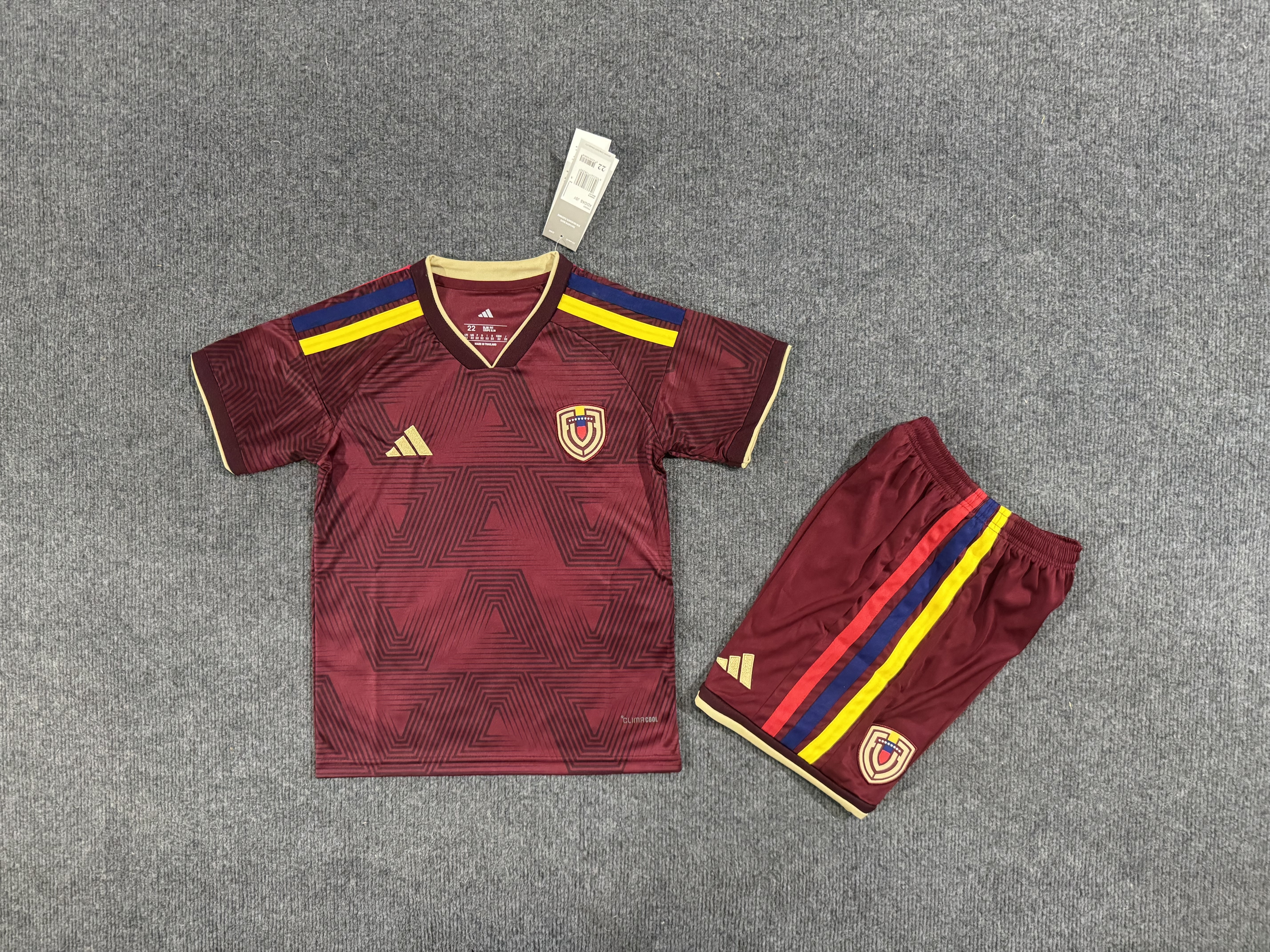 Kids Venezuela 2026  home  Soccer Jersey | short-sleeved | 507