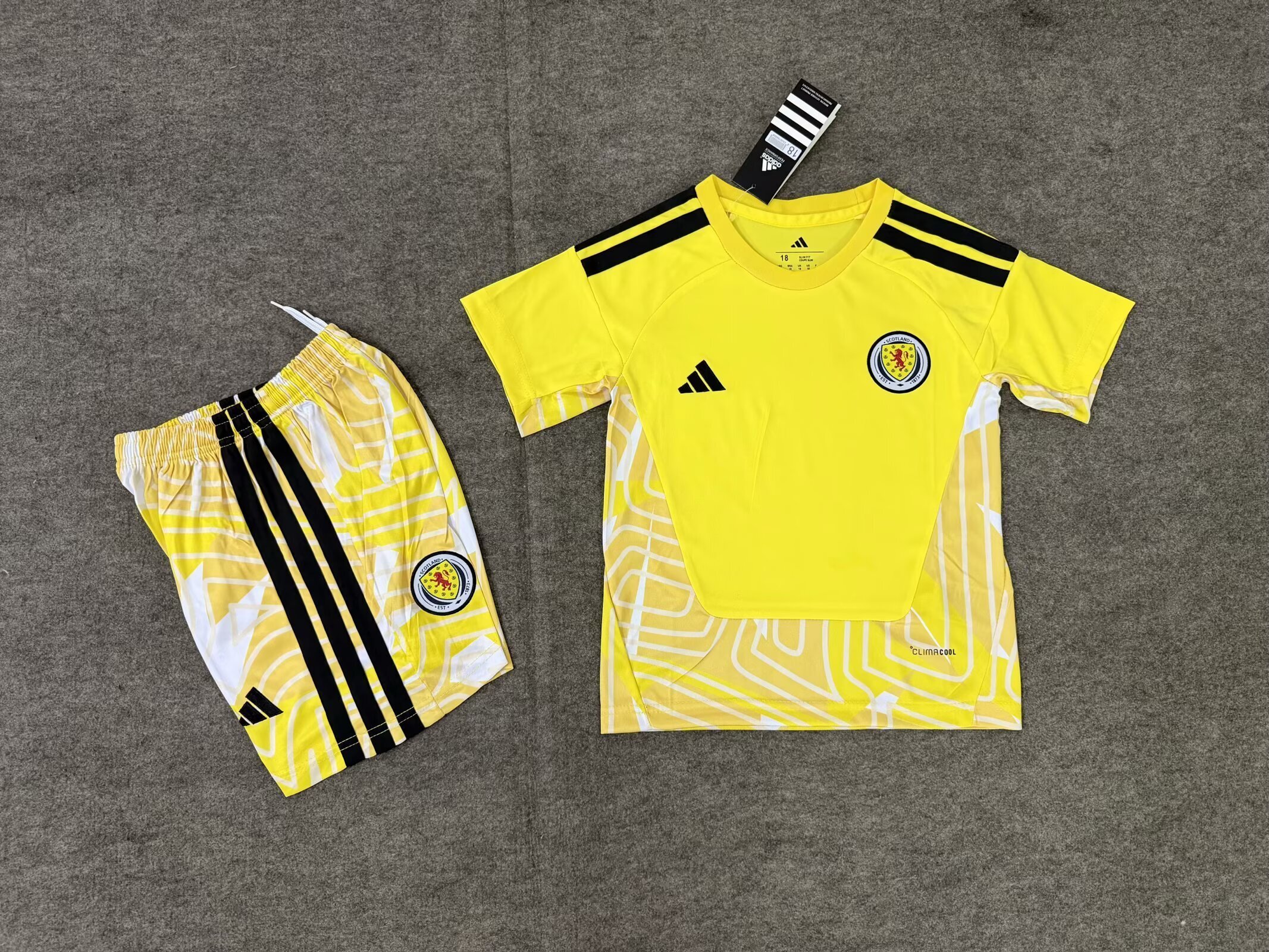 Kids 2026 Scotland goalkeeper Soccer Jersey | short-sleeved | 2227