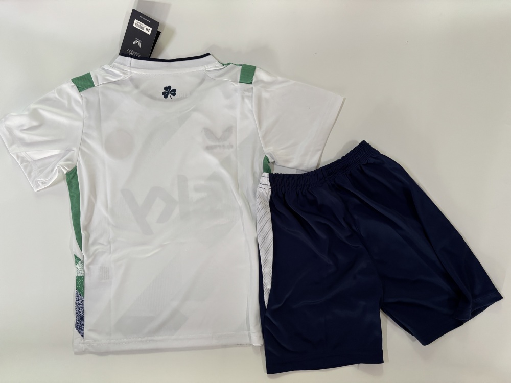 Kids 26 27 Ireland away Soccer Jersey | short-sleeved | QIUW