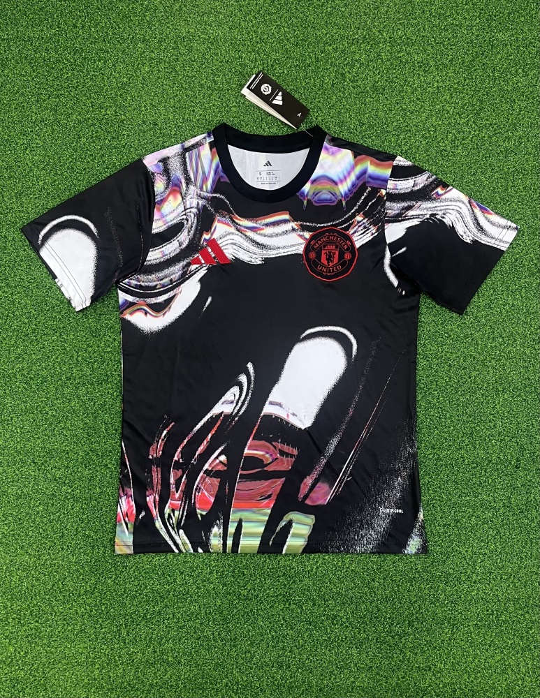 26-27 Manchester United pre match training uniform Thai Version | Special Edition | S-2XL | Short-Sleeved | C269