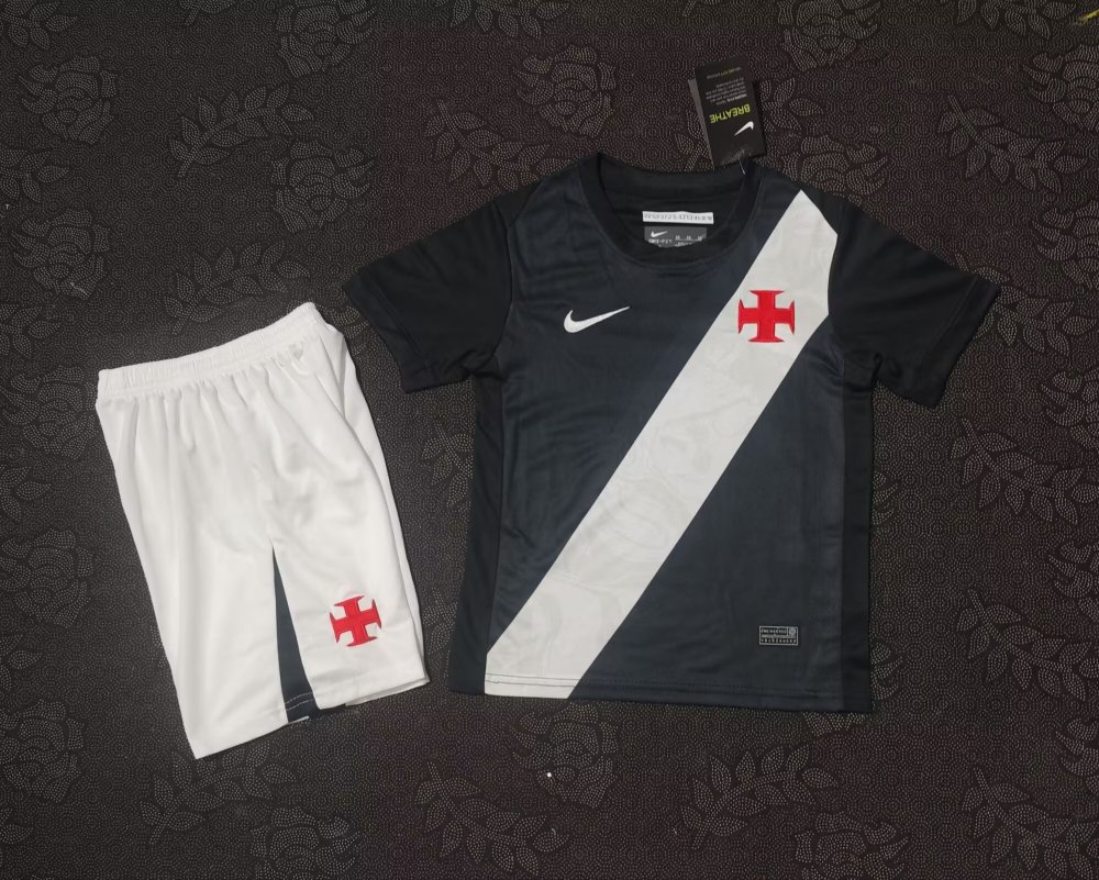 Kids 26-27 Vasco da Gama home  Soccer Jersey | short-sleeved | 1134
