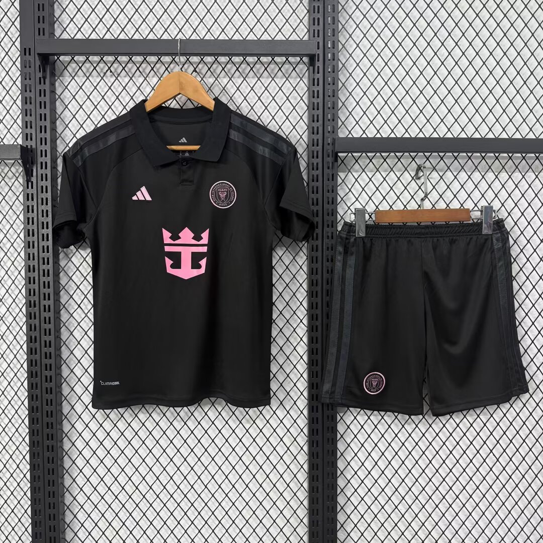 Kids 26-27 Miami away Soccer Jersey | short-sleeved | 1134
