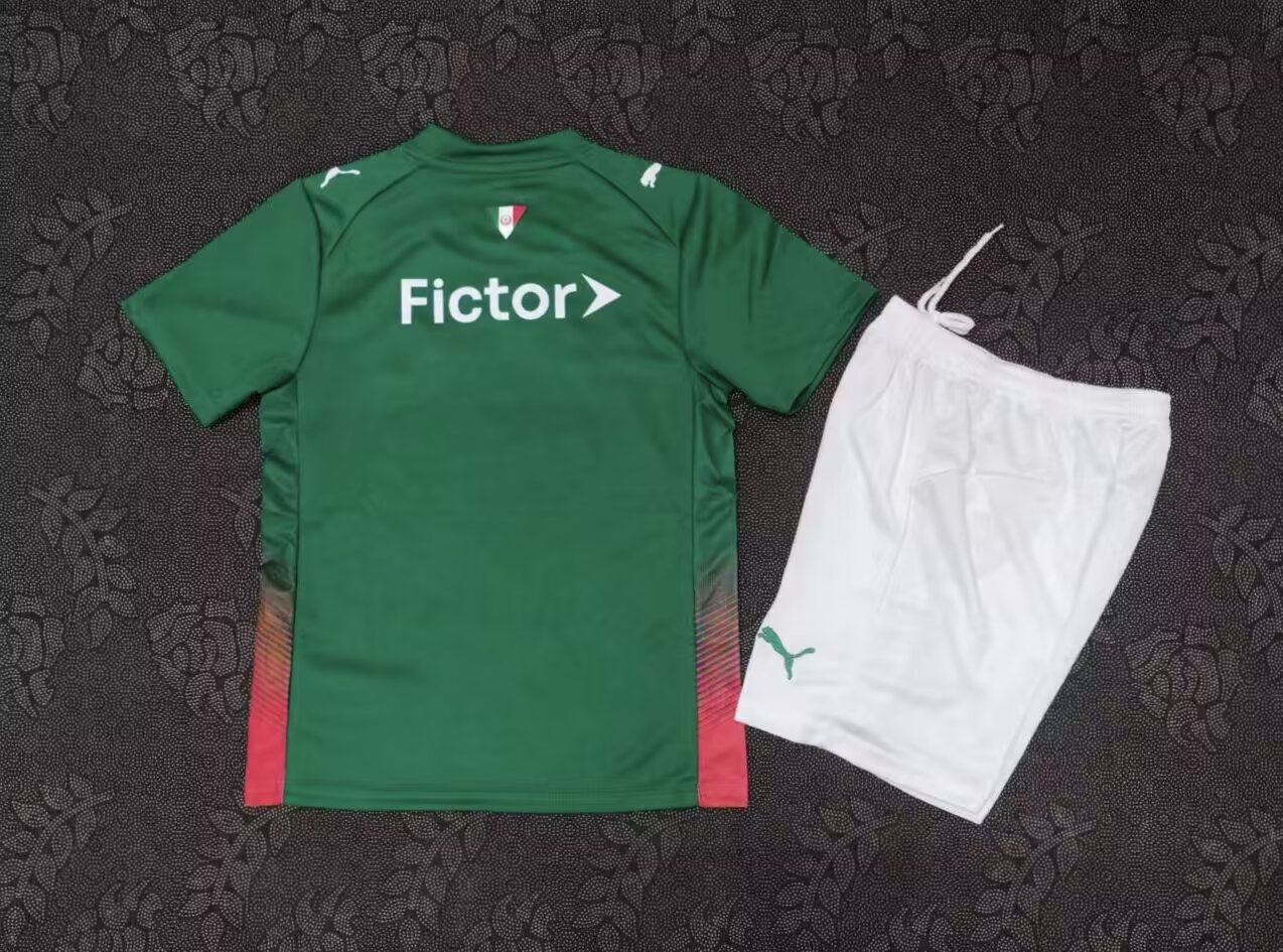 Kids 26-27 Palmeiras away Soccer Jersey | short-sleeved | 1134