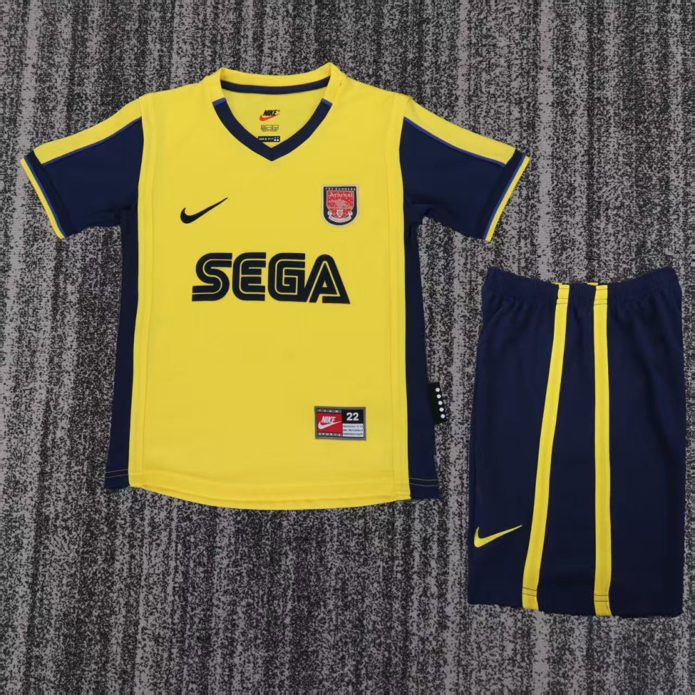 2000-2001  Arsenal   Retro away gameJersey  short-sleeved | [Retro Edition] |