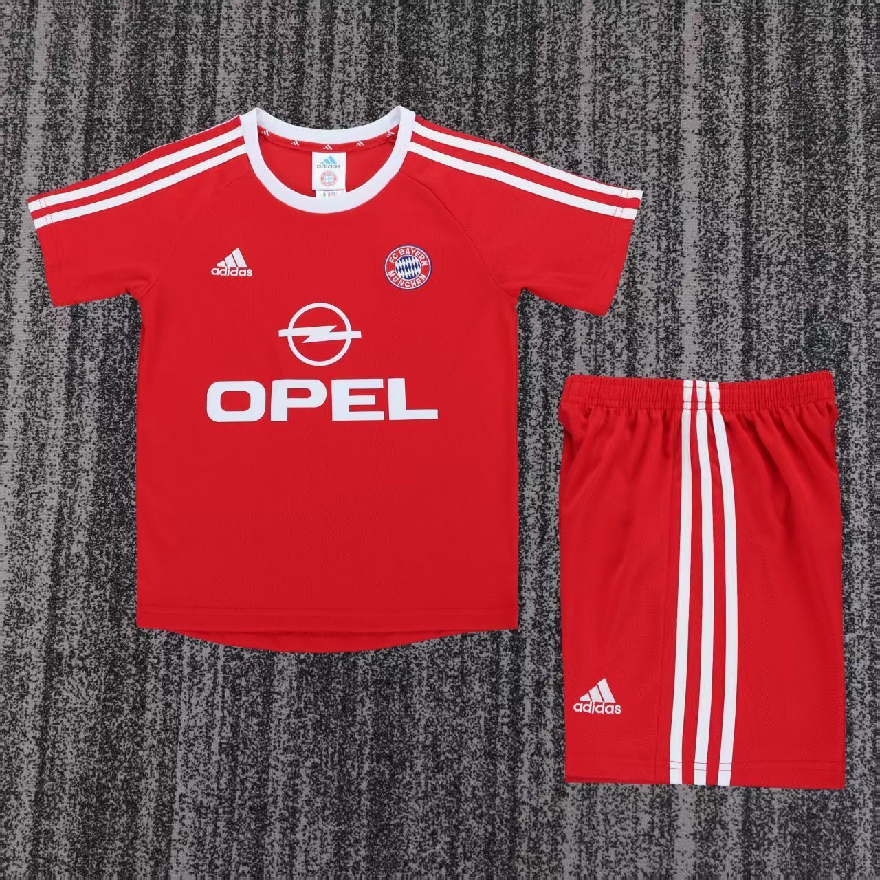2001-2002  Bayern United Retro home  gameJersey  short-sleeved | [Retro Edition] |