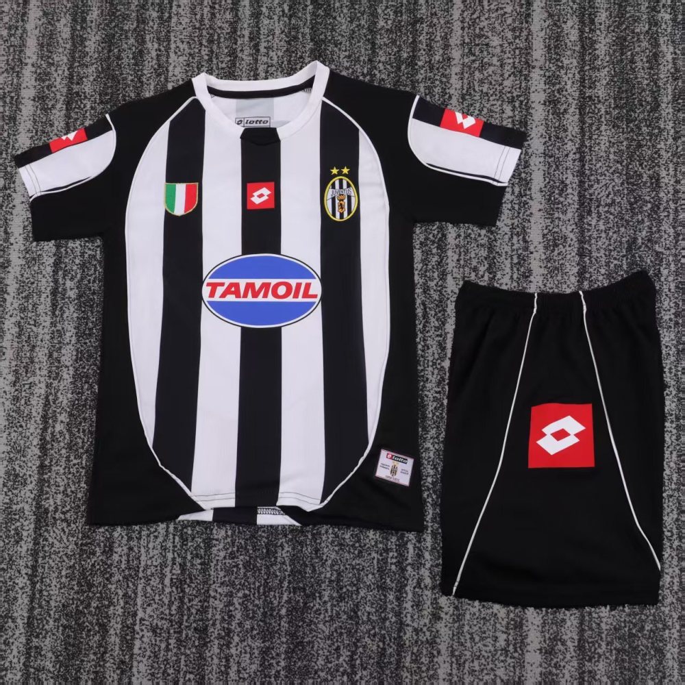 2002-2003    Juventus Retro home gameJersey  short-sleeved | [Retro Edition] |