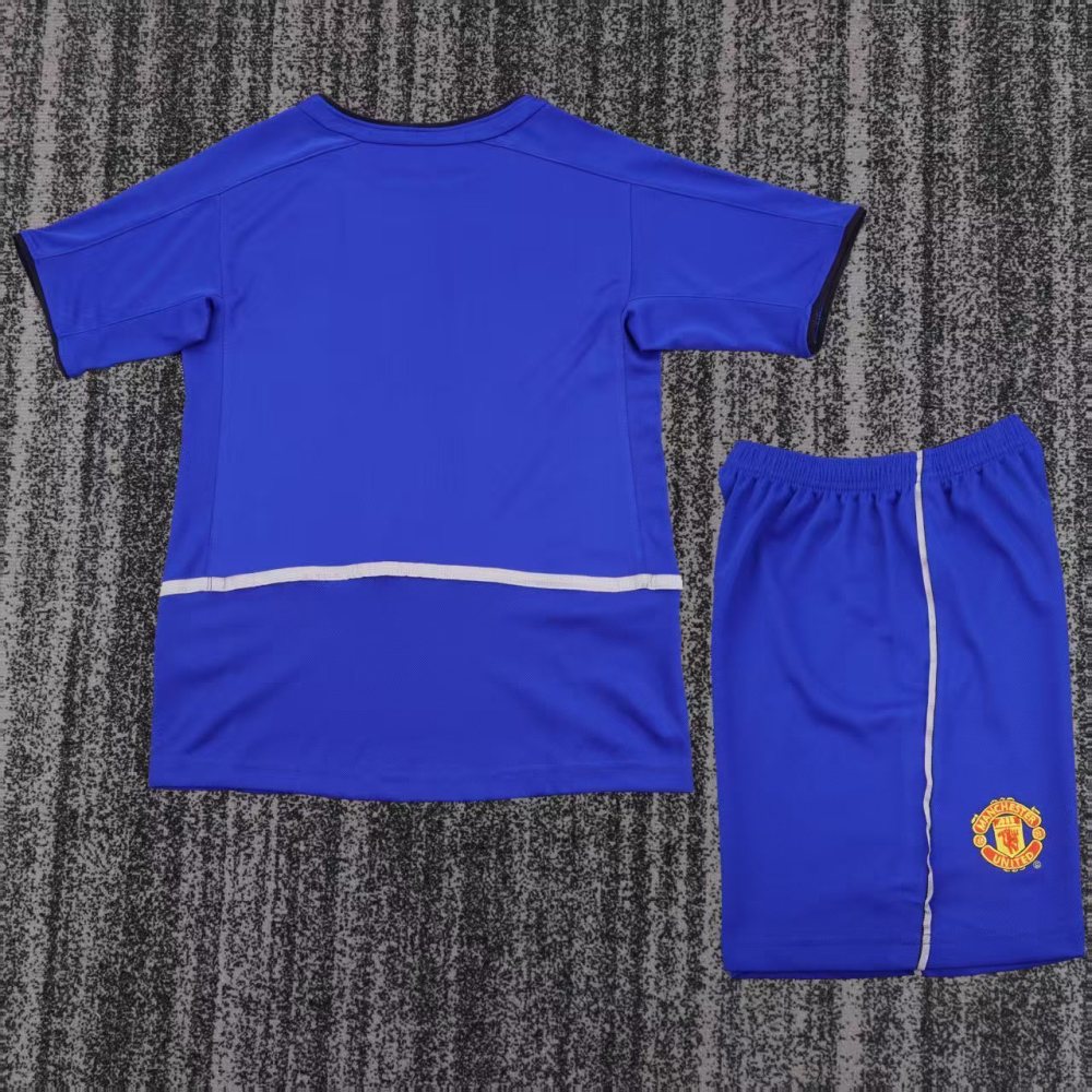 2002-2003   Manchester United  Retro away gameJersey  short-sleeved | [Retro Edition] |