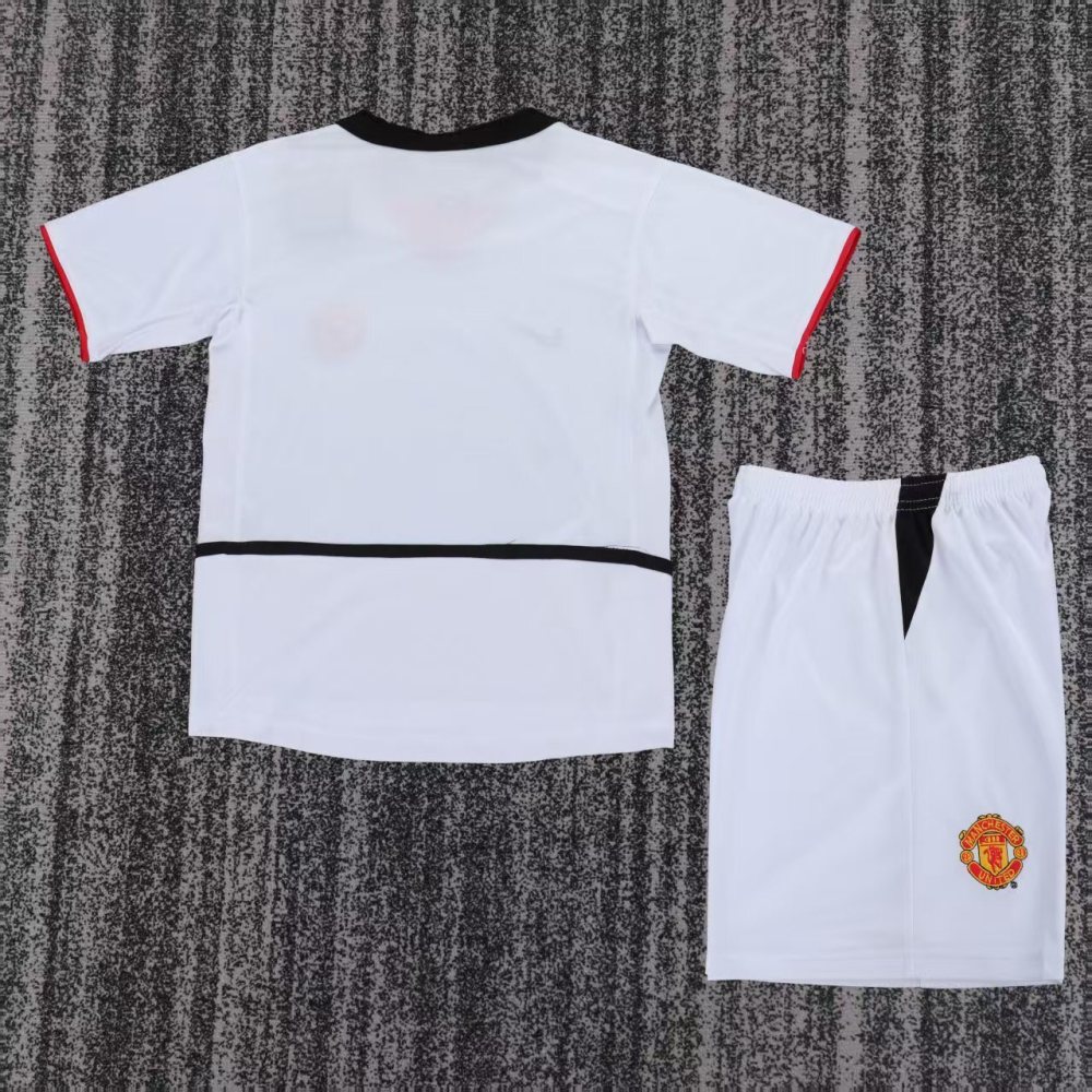 2002-2003   Manchester United  Retro away gameJersey  short-sleeved | [Retro Edition] |